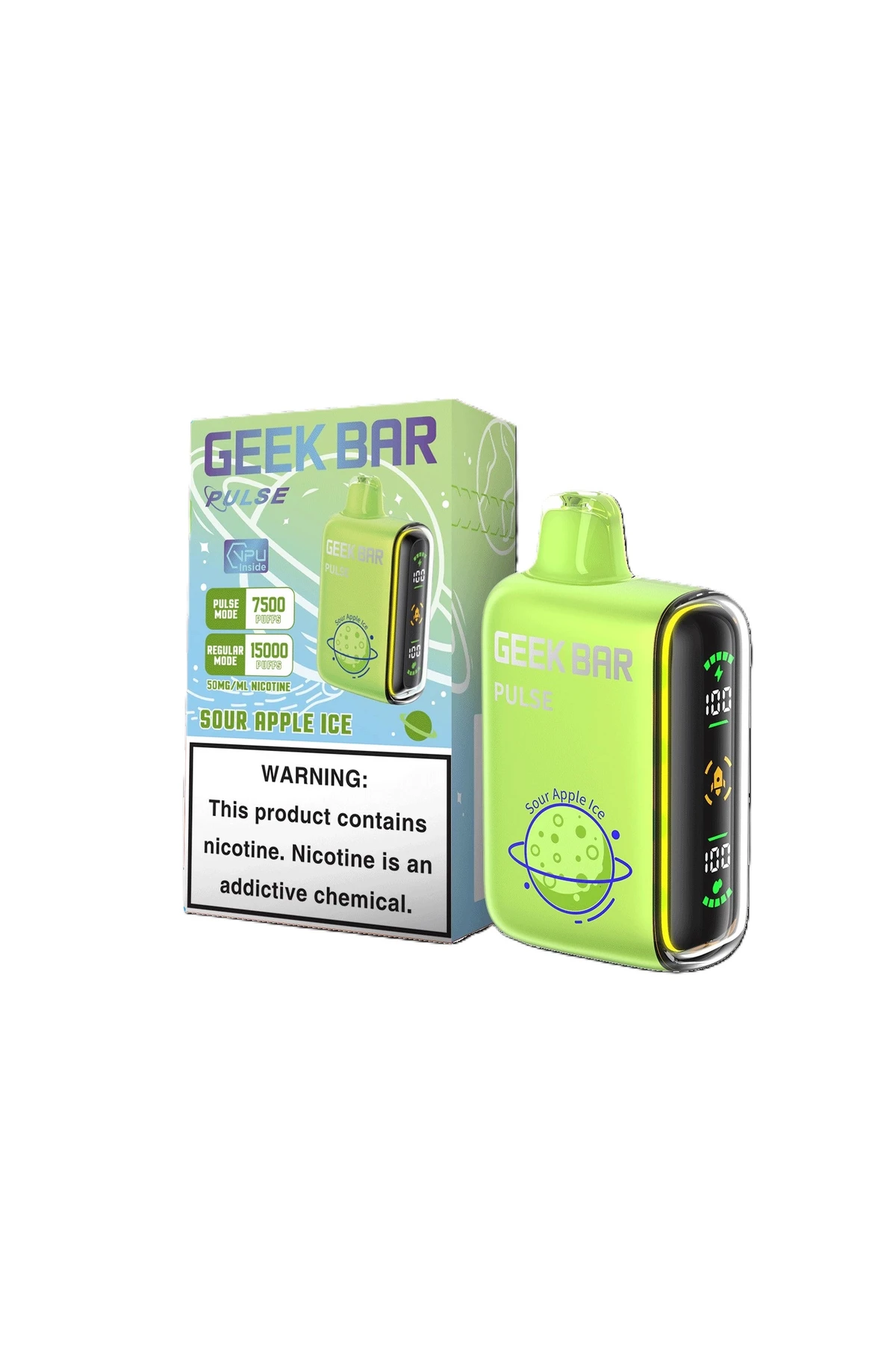GeekBar Pulse 15000 - Sour Apple Ice