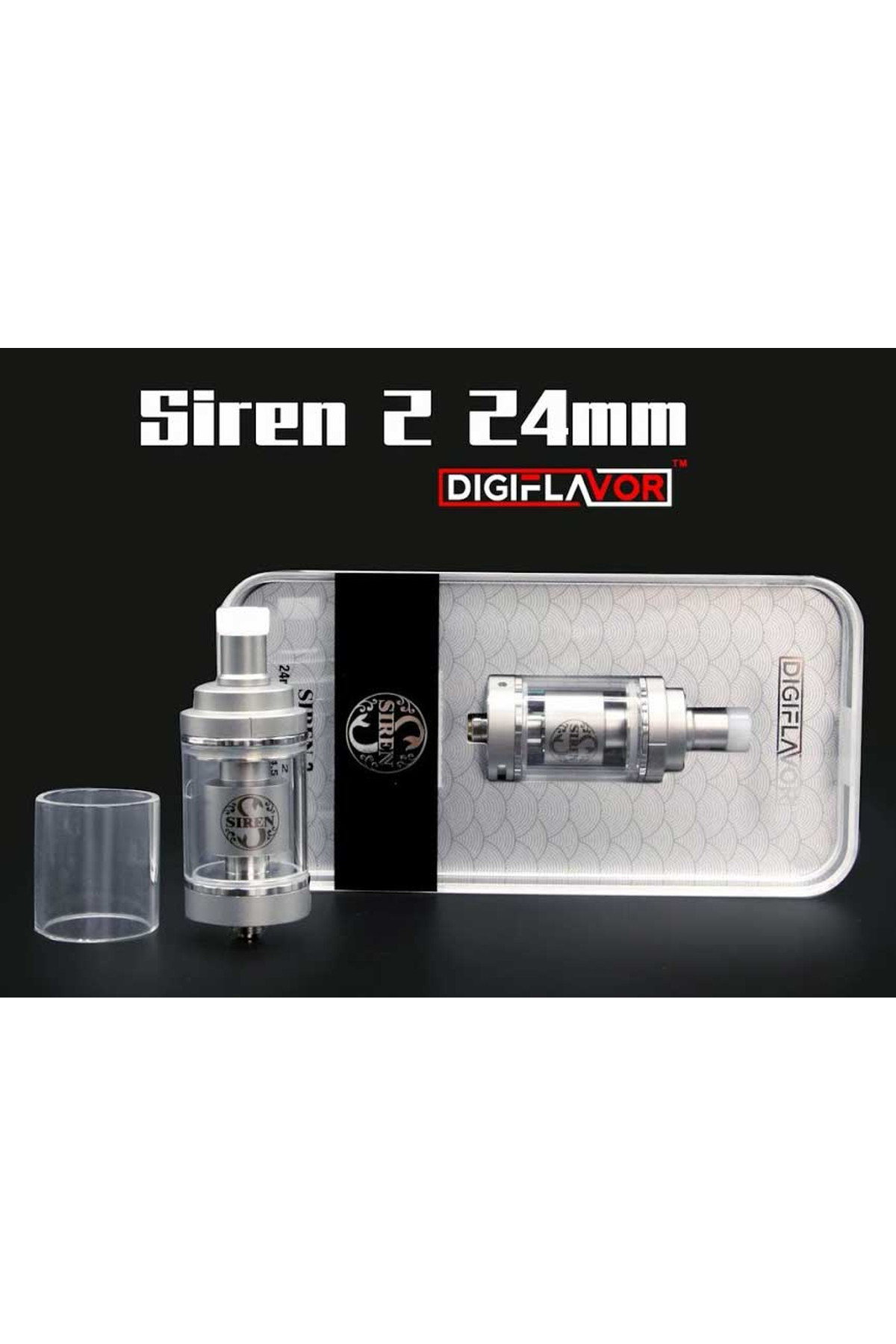 Digiflavor Siren V2 24 MTL GTA Atomizer Tank