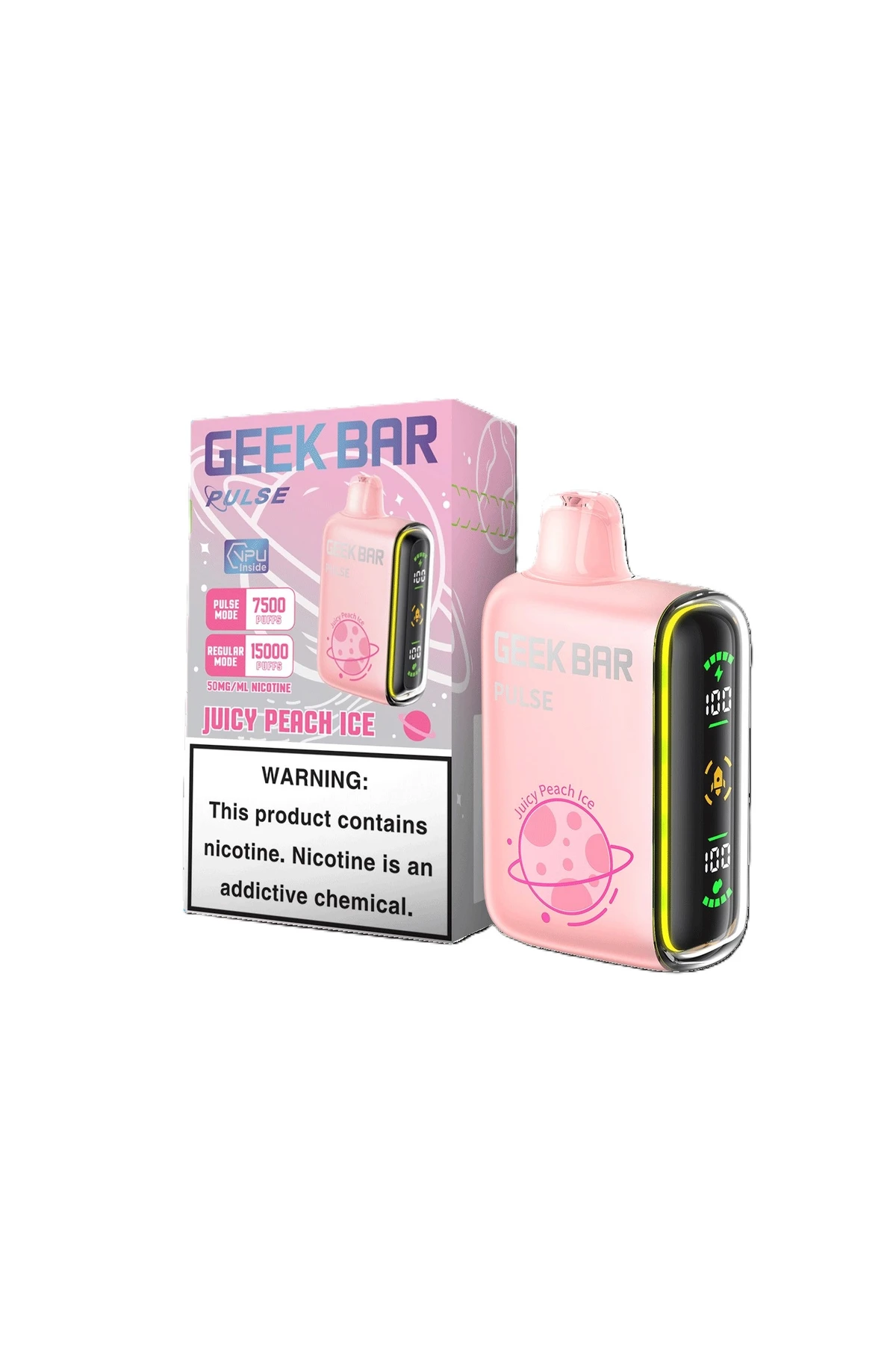 GeekBar Pulse 15000 - Juicy Peach Ice