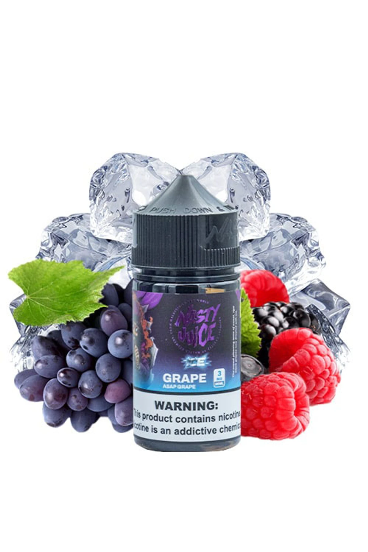 Nasty Juice Asap Grape Ice Premium Likit (60ML)