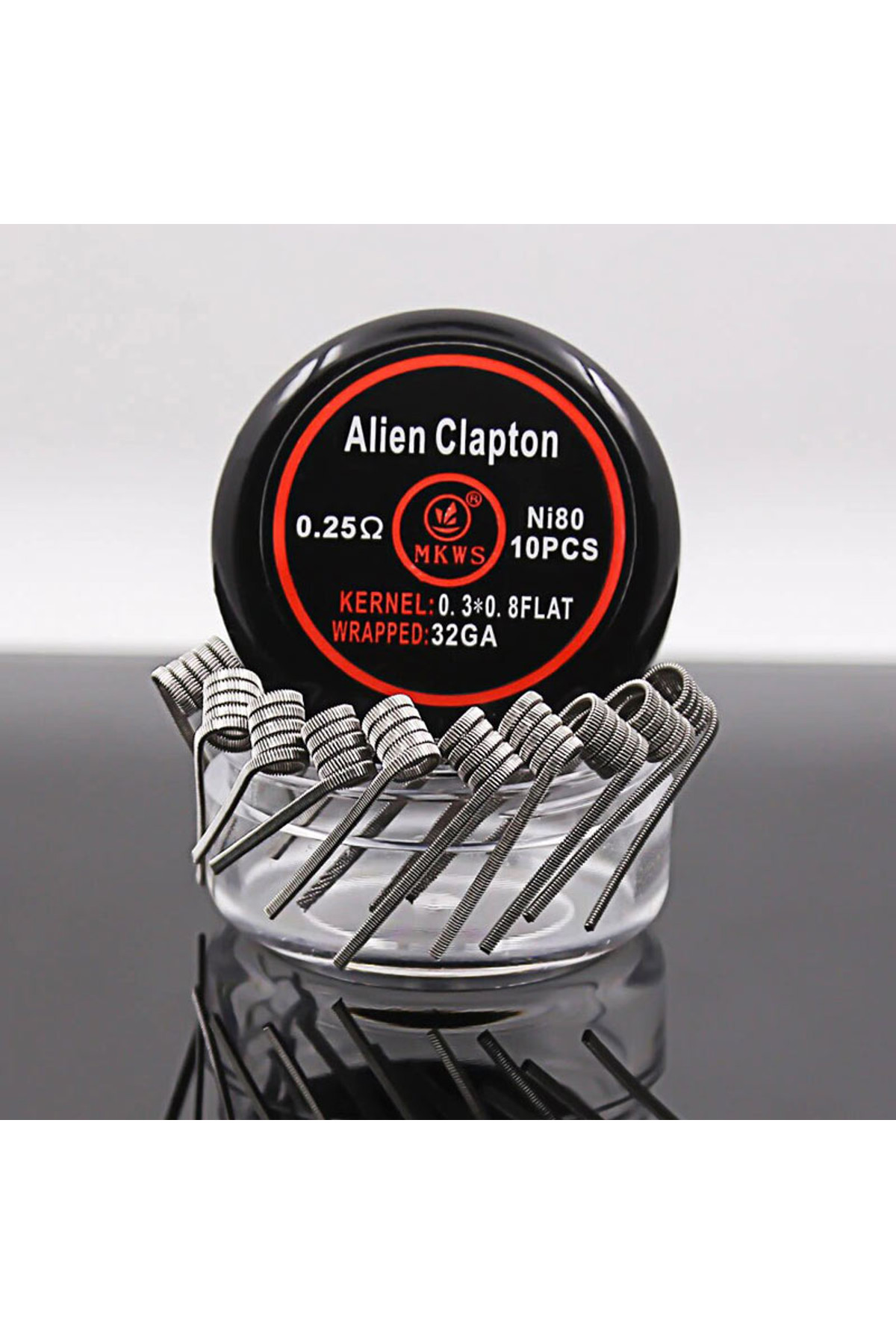 Alien Clapton 10 Adet Ni80 Hazır Sarılı Tel (0.25 oHm)