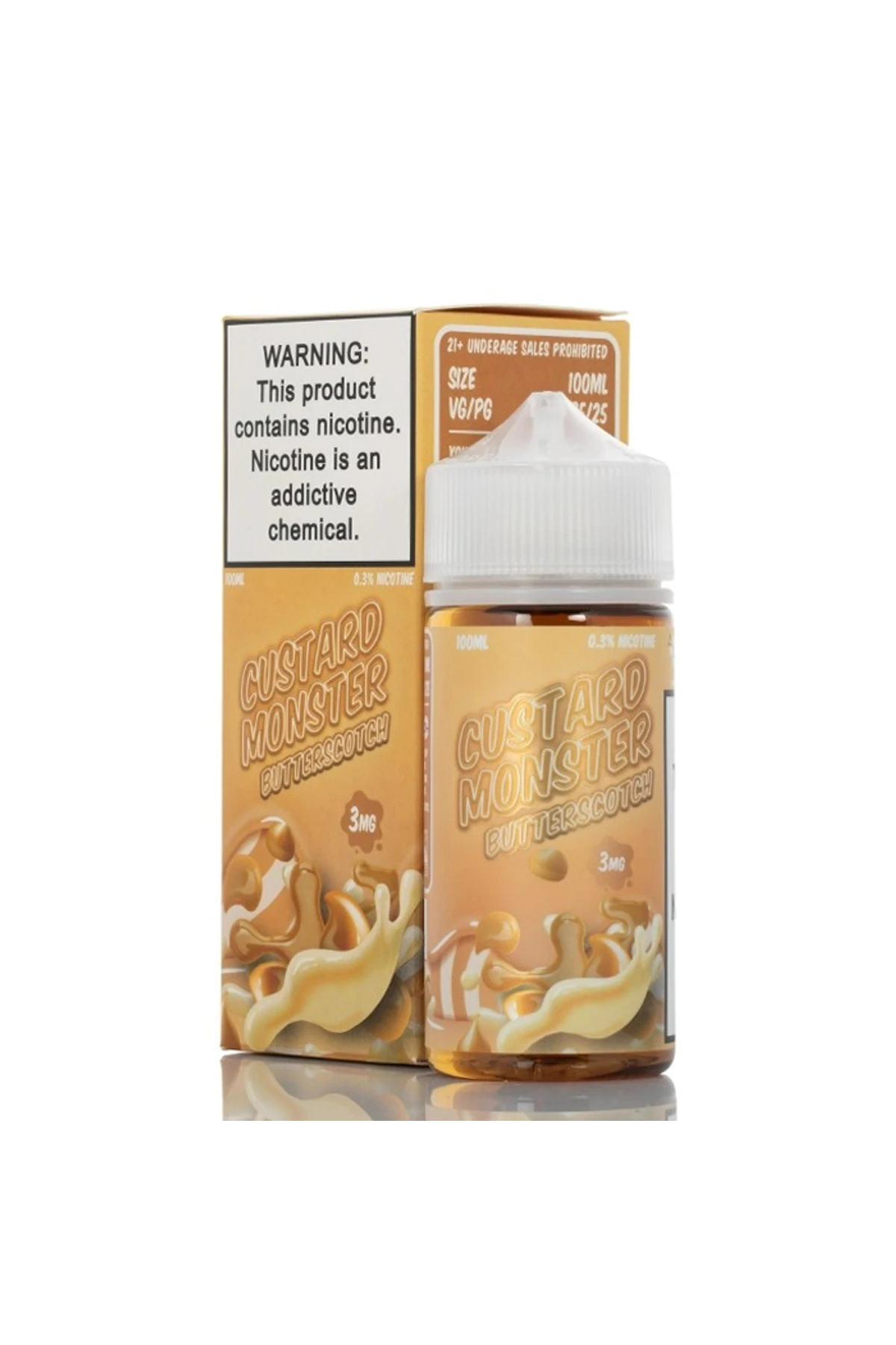 Jam Monster - Custard Monster Butterscotch 100ML