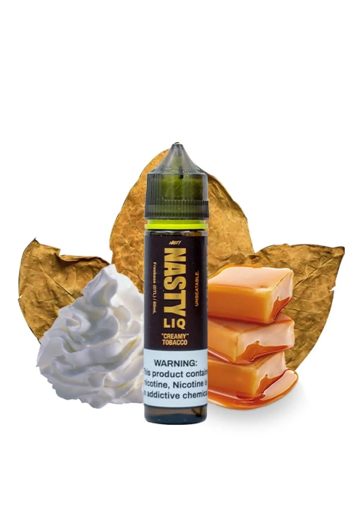 Nasty LIQ Series - Creamy Tobacco Premium Likit (60ML)