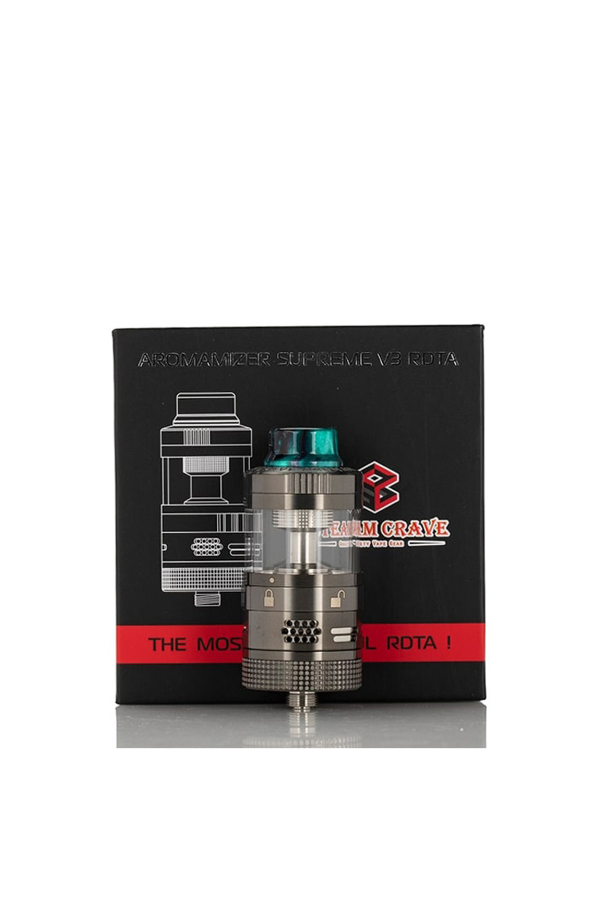 Steam Crave Aromamizer SUPREME V3 Atomizer 25mm RDTA 