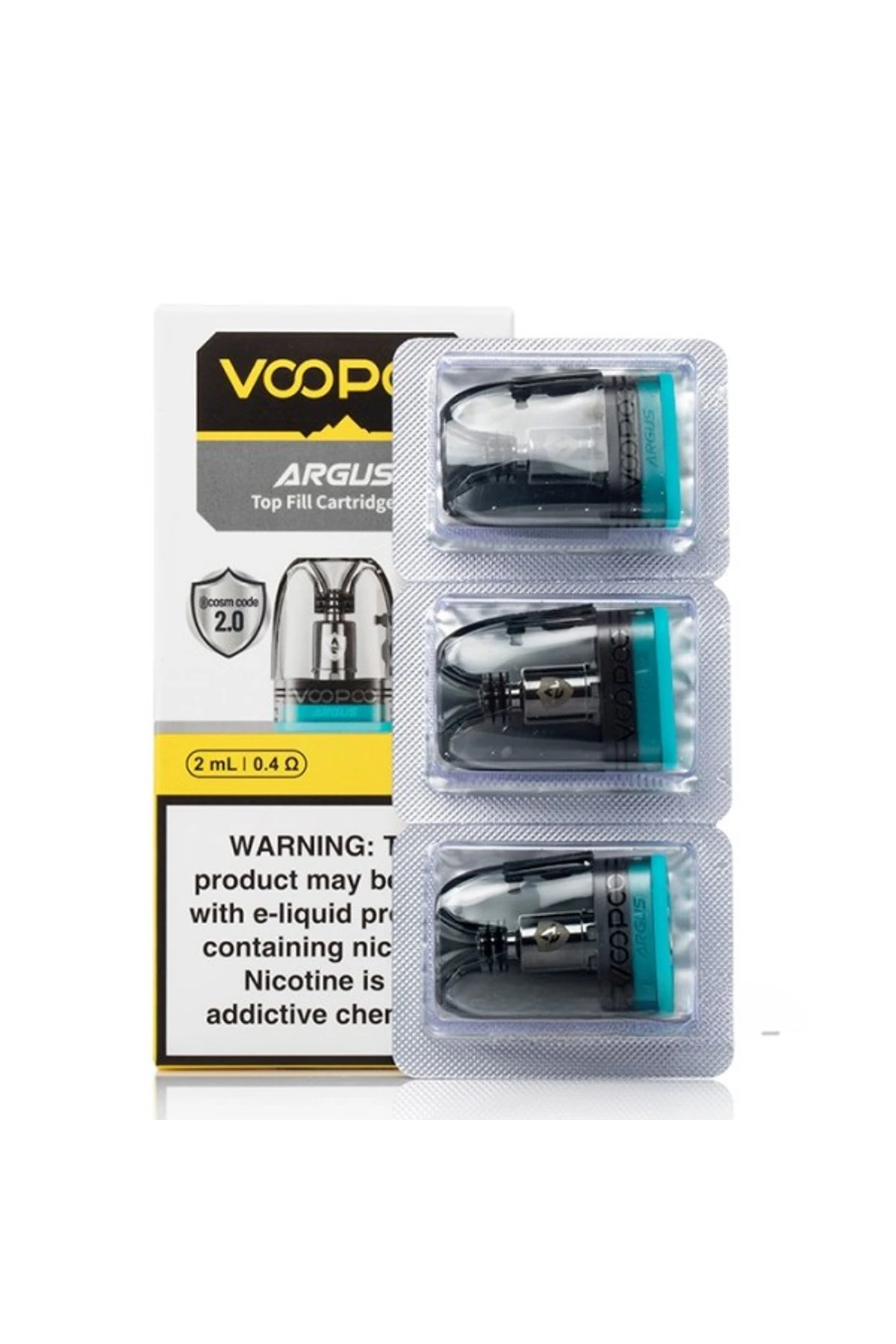 Voopoo Argus Üstten Dolum V2 Yedek Pod