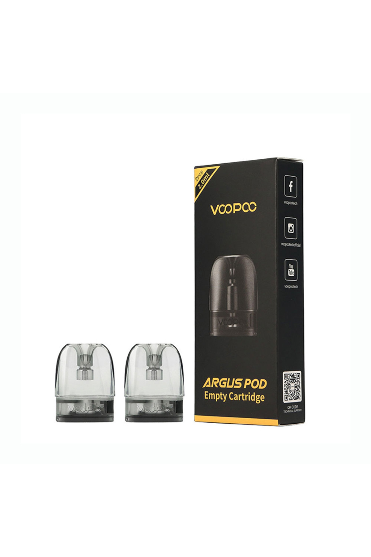 Voopoo Argus Boş Pod Kartuş (2 Adet)