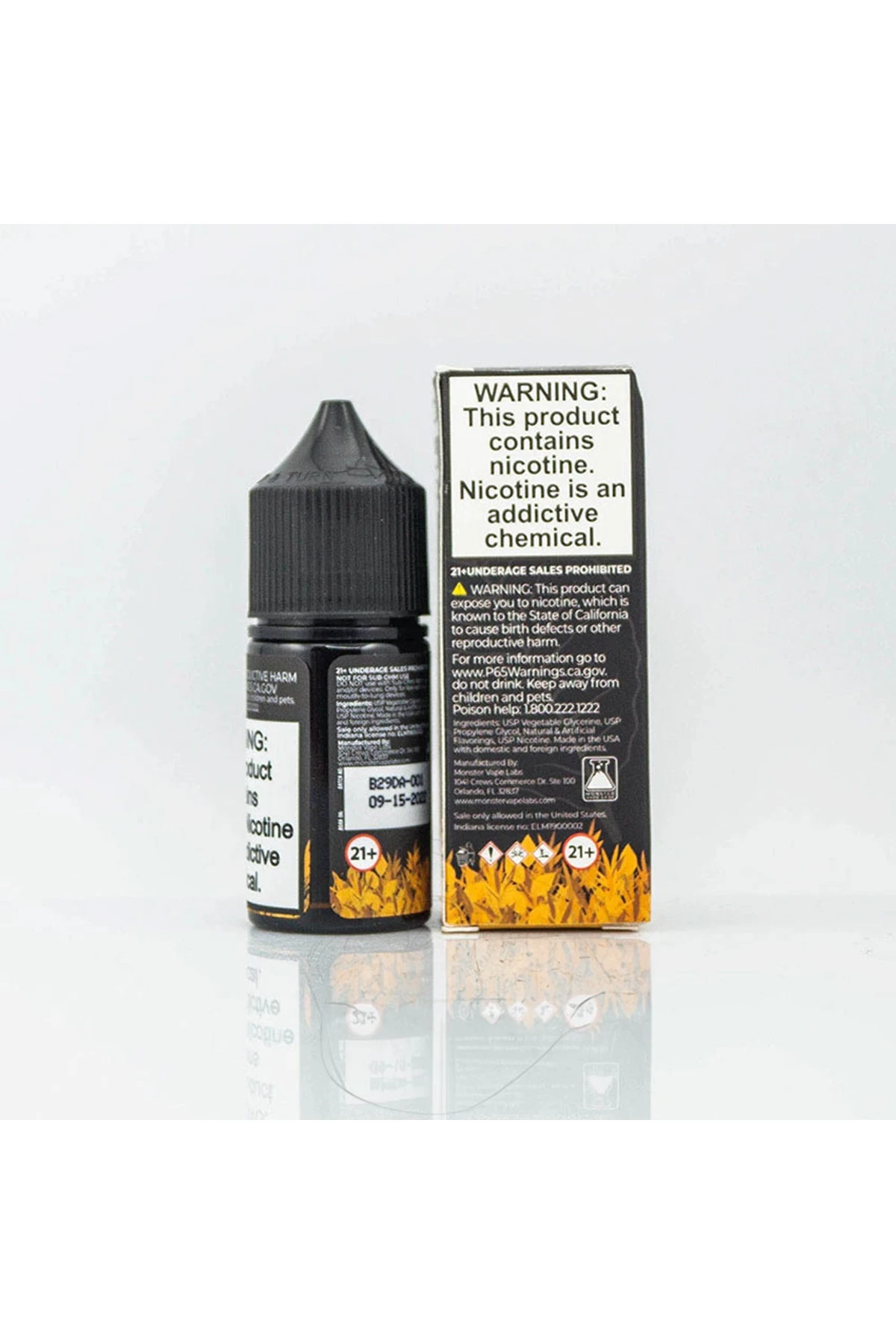 Jam Monster - Tobacco Monster Bold Salt 30ML