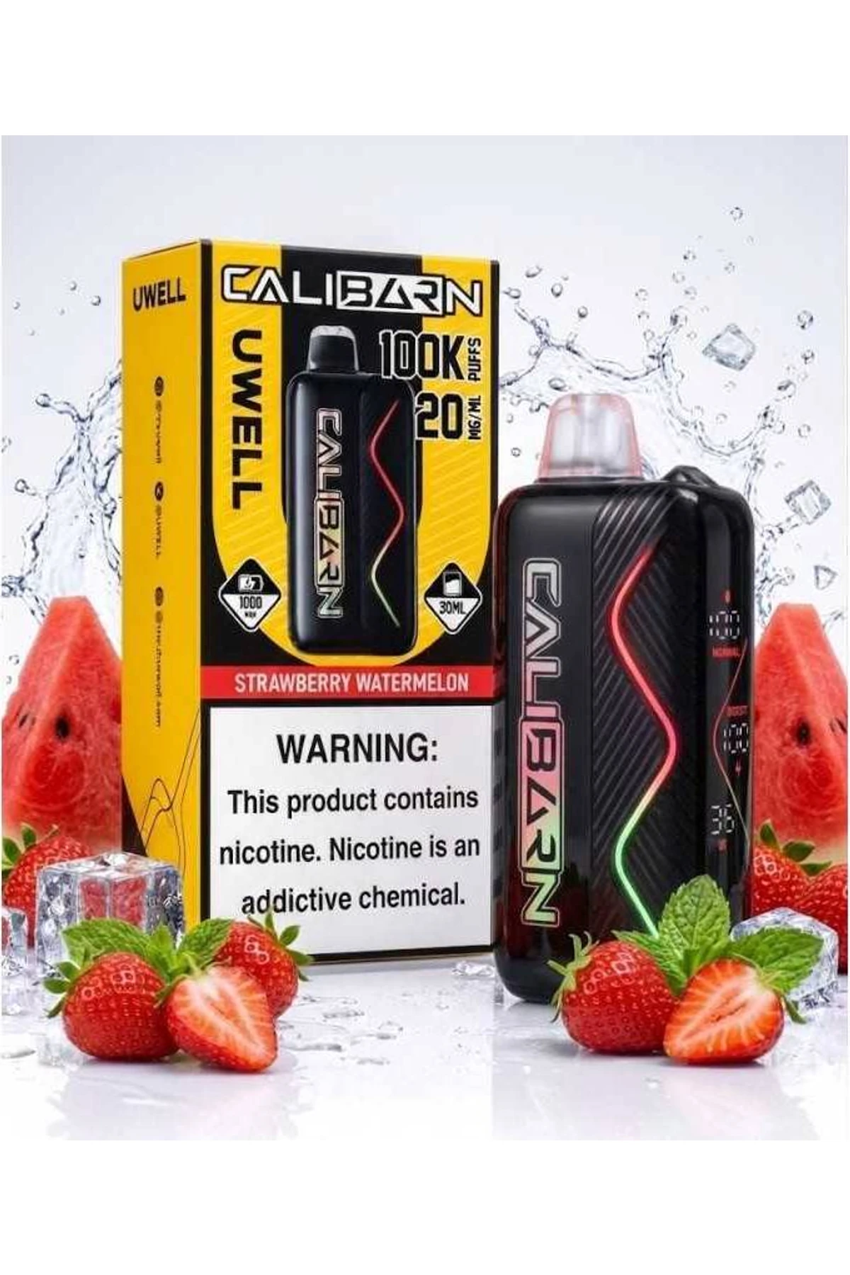 UWELL Caliburn Bar 100K - Strawberry Watermelon