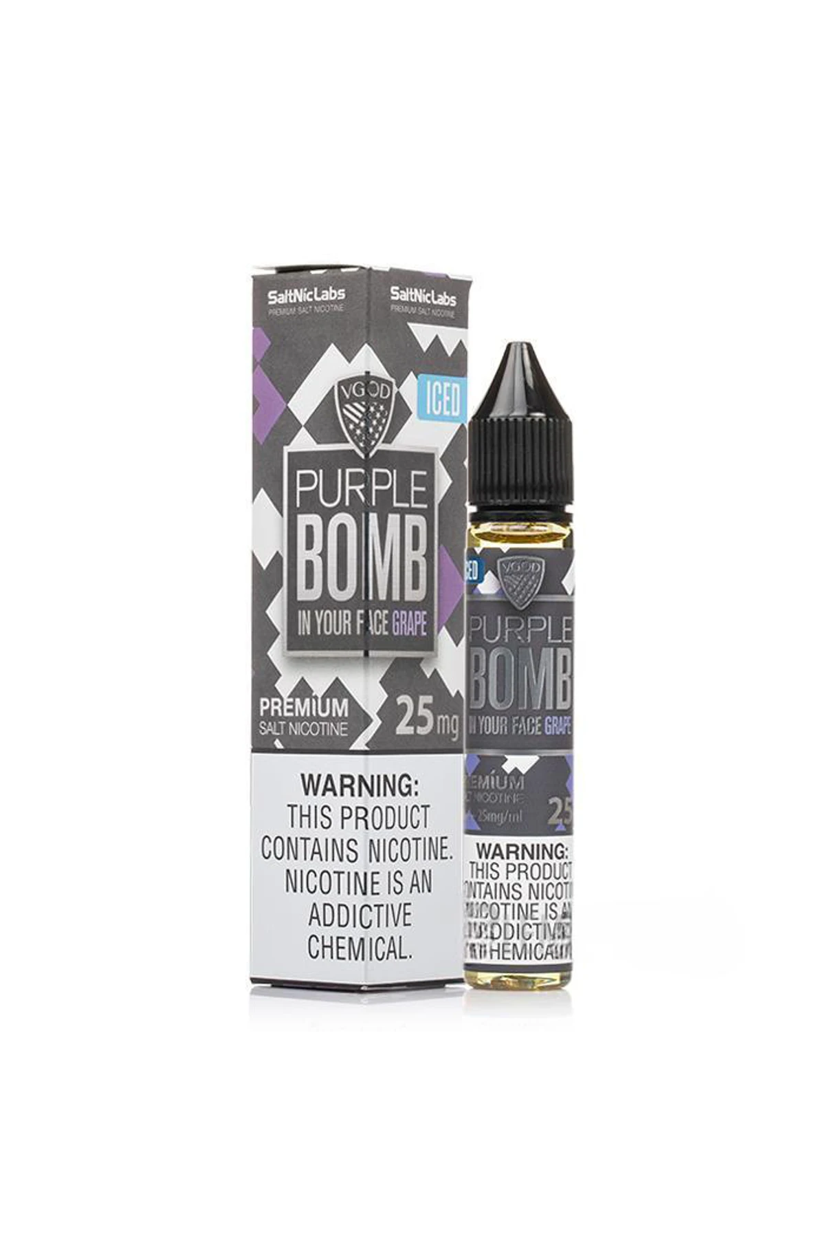 VGOD SaltNic - Purple Bomb ICED Salt Likit (30ML)