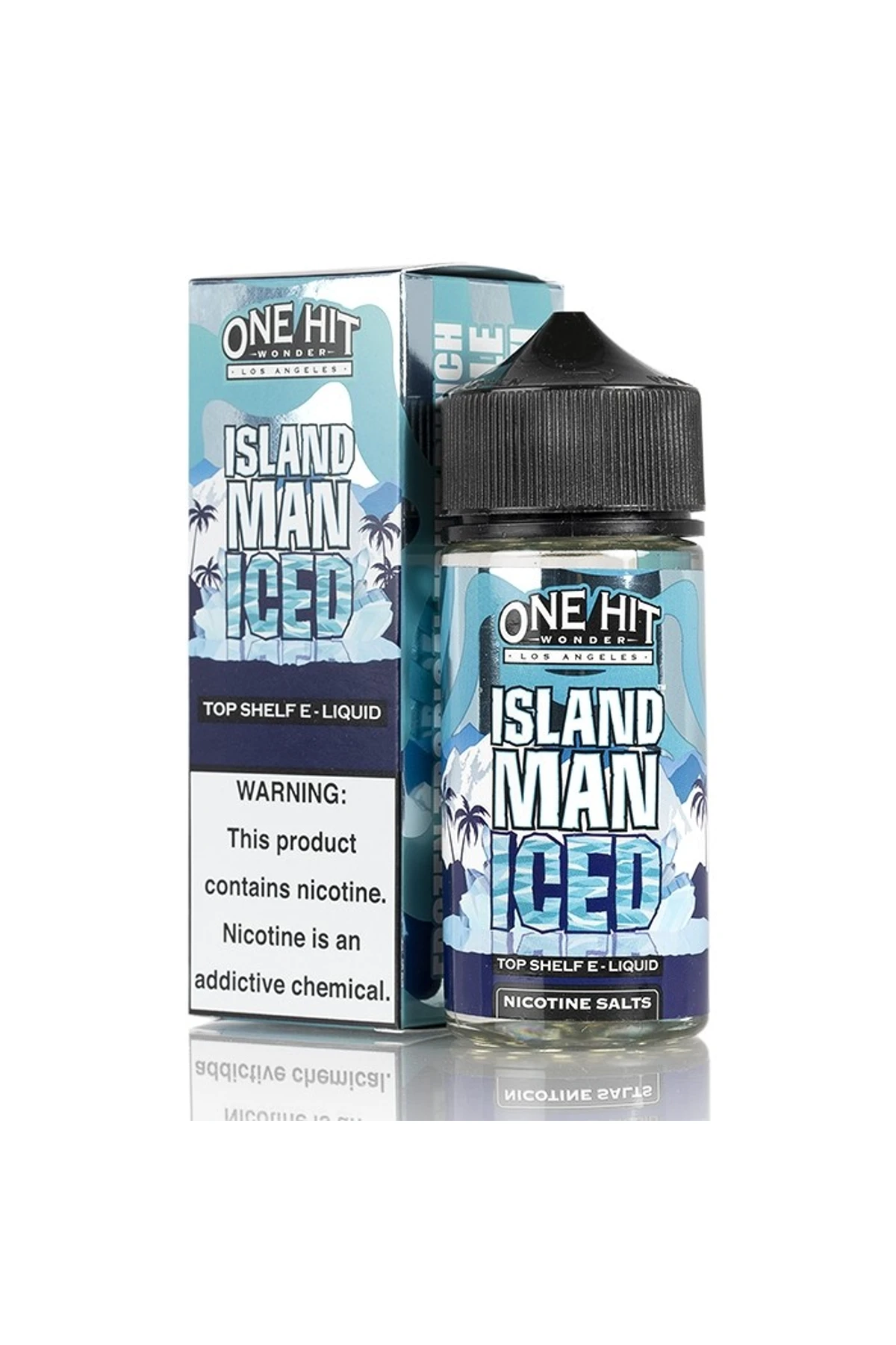 One Hit Wonder Island Man ICED Premium Likit (Karışık Tropikal Meyve - Mentol)