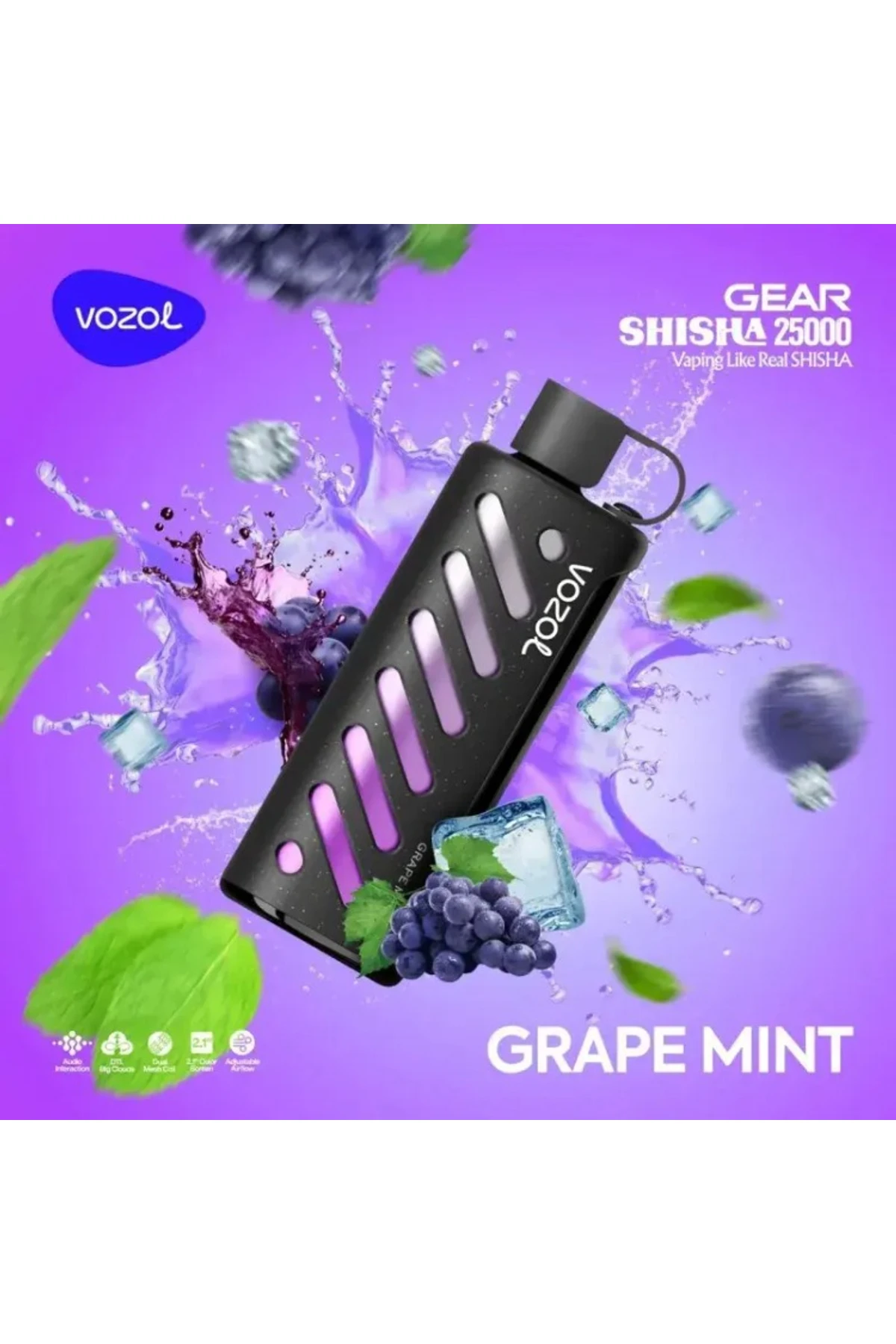 VOZOL GEAR 25000 Grape Mint