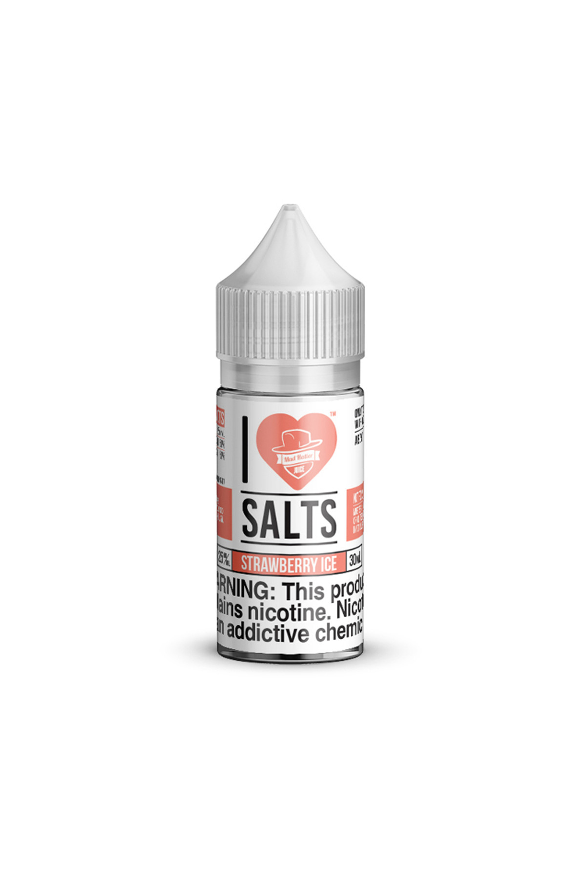 I Love Salts - Strawberry ICE (30ML) Salt Likit