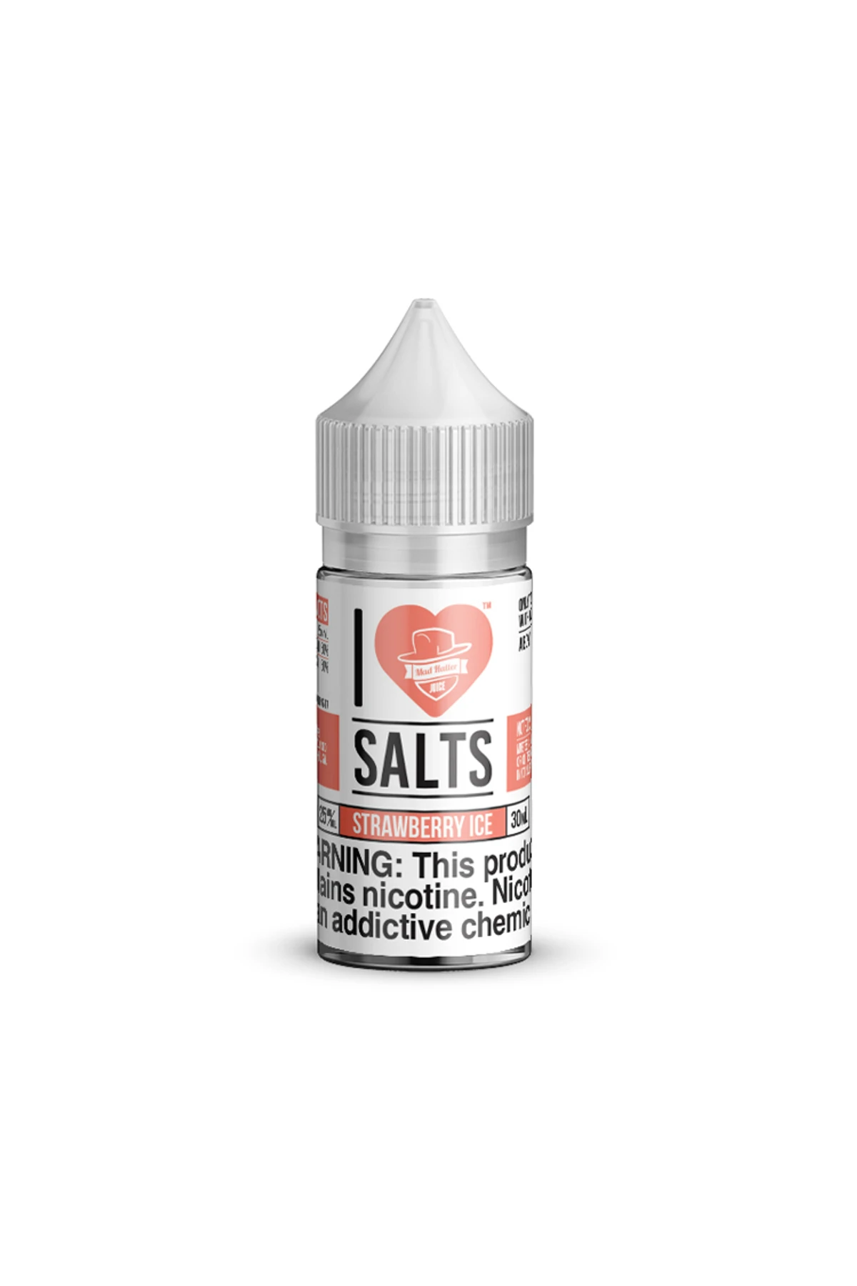 I Love Salts - Strawberry ICE (30ML) Salt Likit