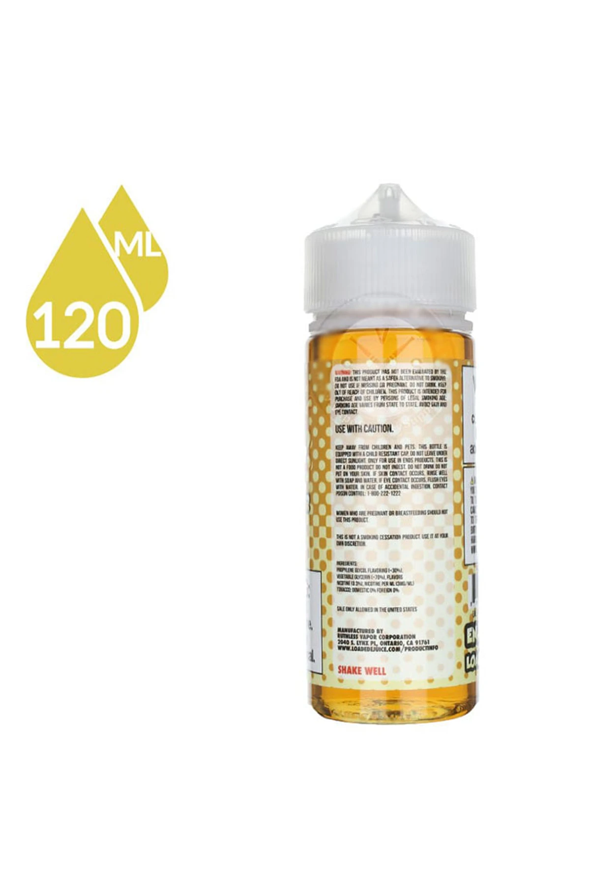 LOADED - Lemon Bar (120ML)