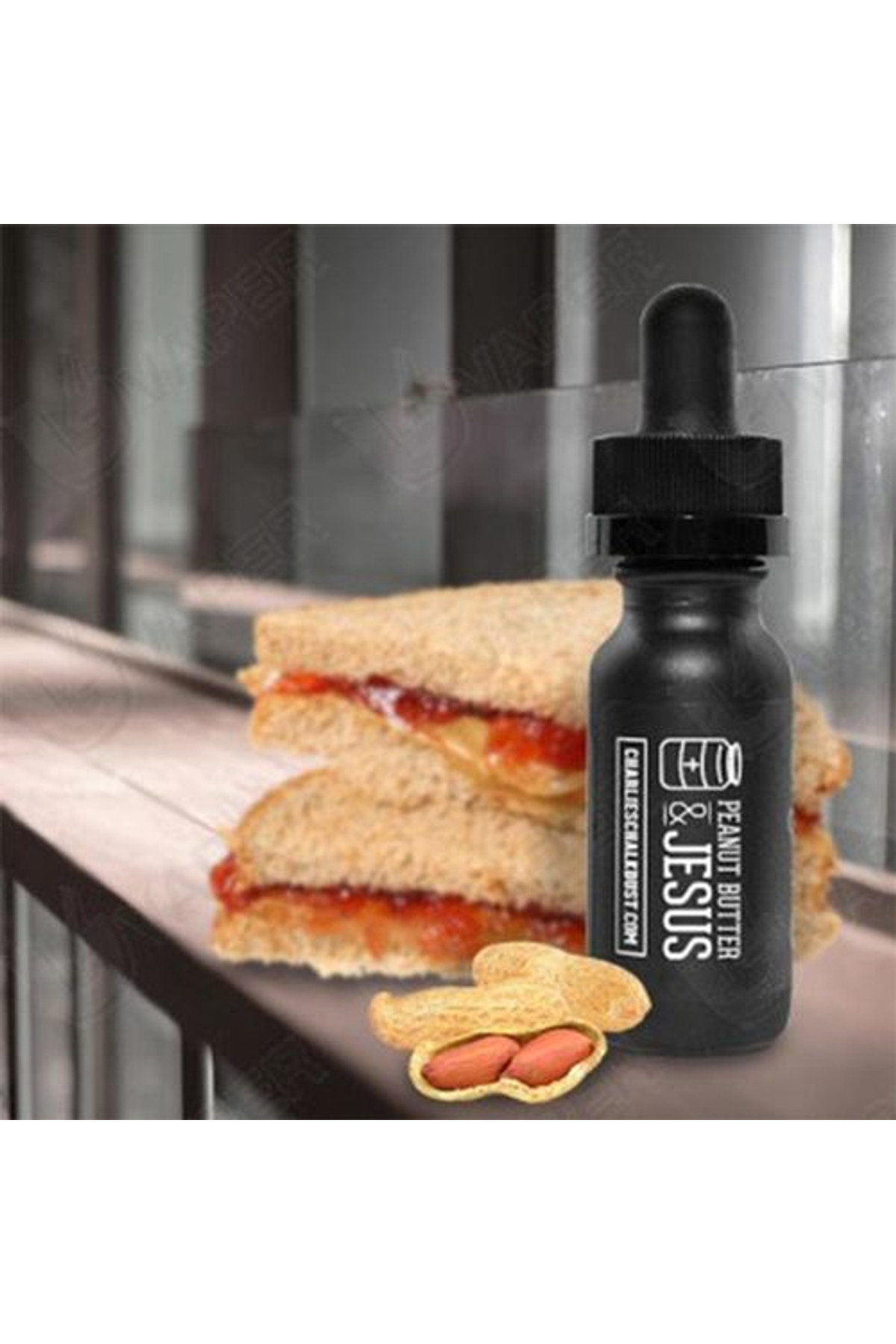 Charlie s Chalk Dust - Peanut Butter Jesus Premium Elektronik Sigara Likiti (30 ML)