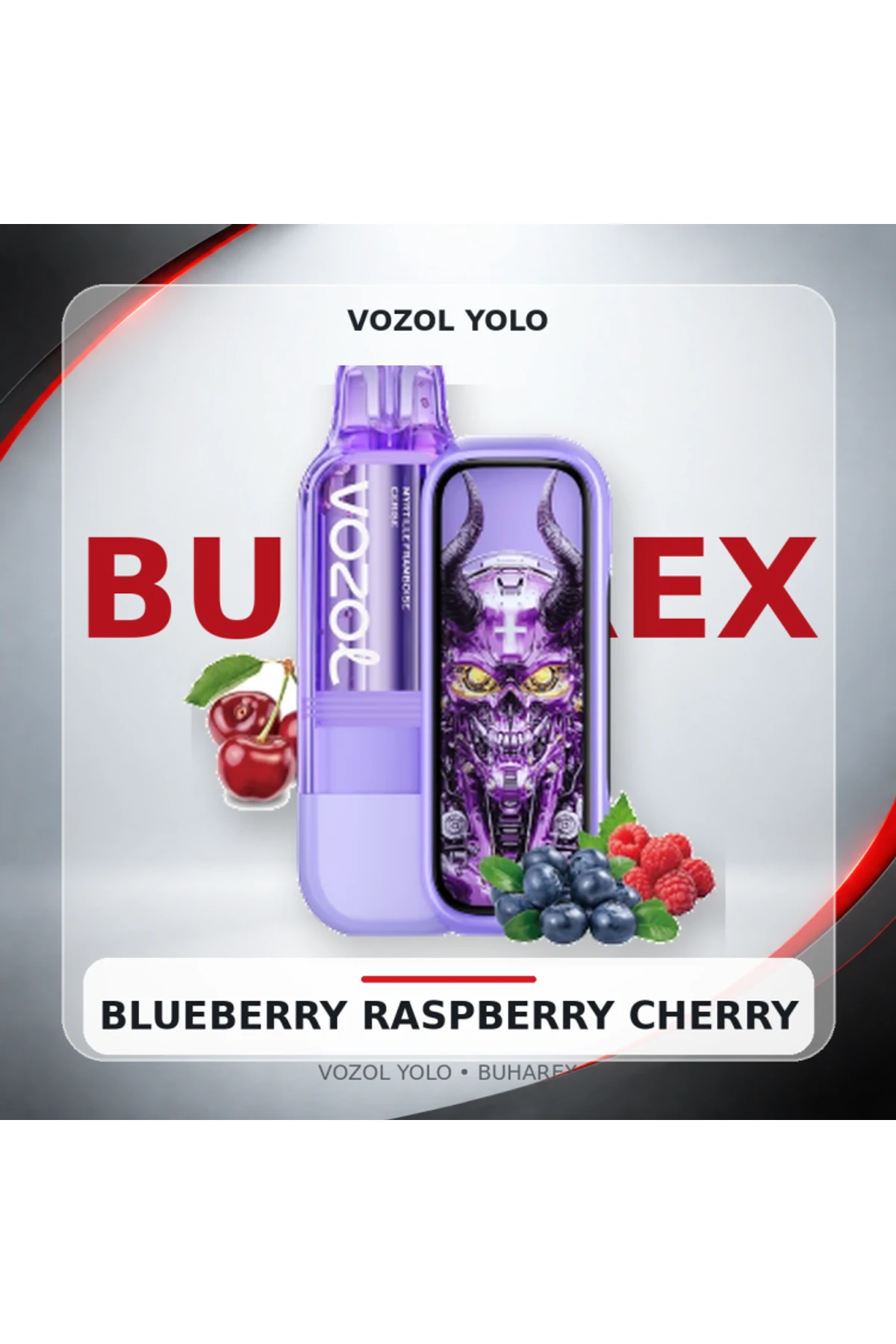 Vozol Yolo 40000 Blueberry Raspberry Cherry