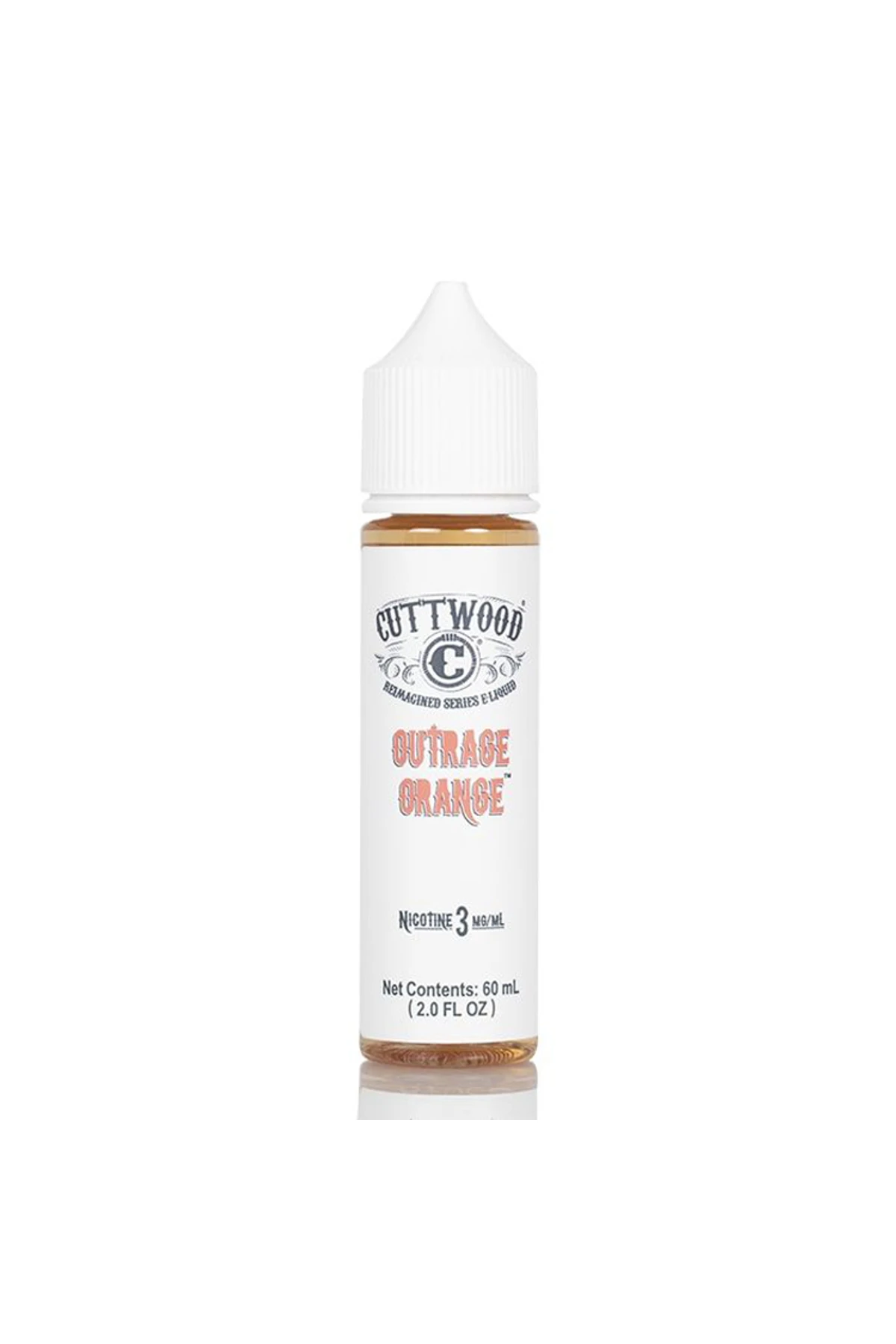 CuttWood Outrage Orange 60ML Premium E-Likit