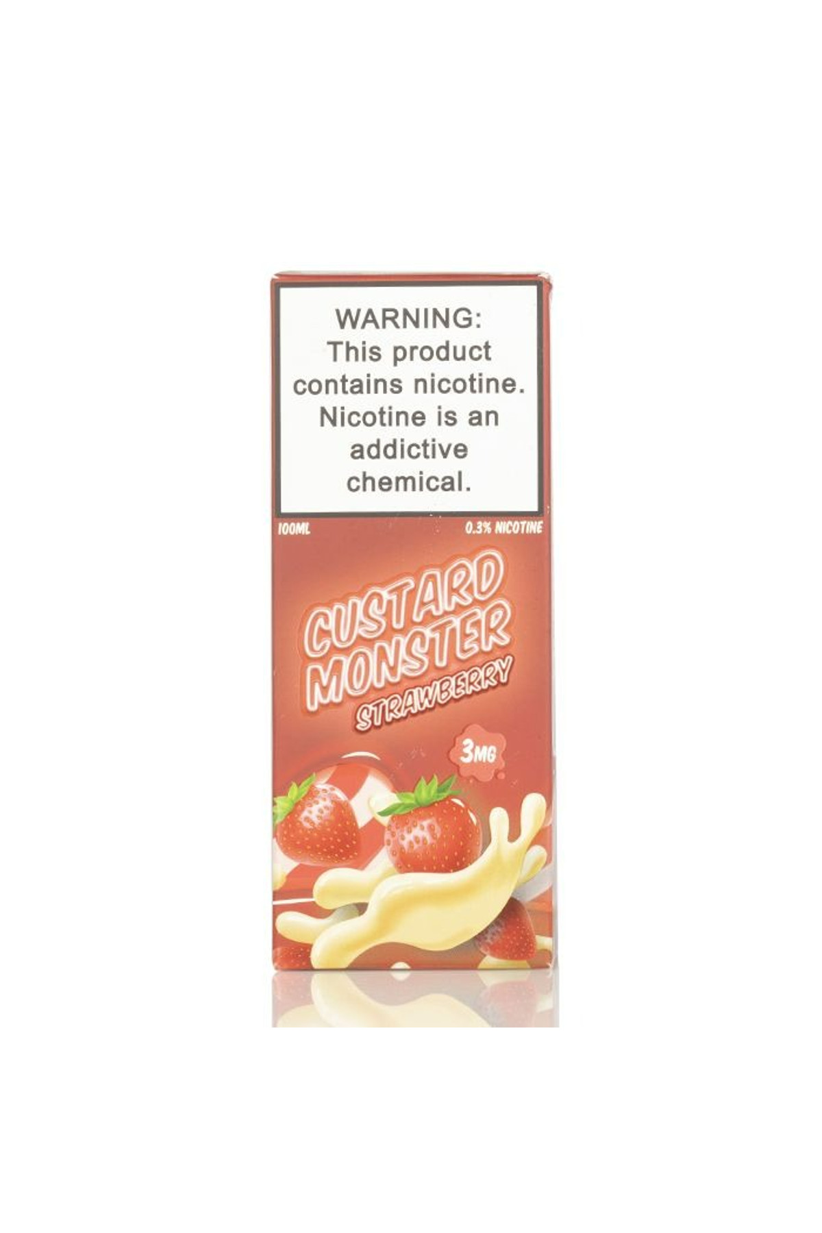 Jam Monster - Custard Monster Strawberry 100ML