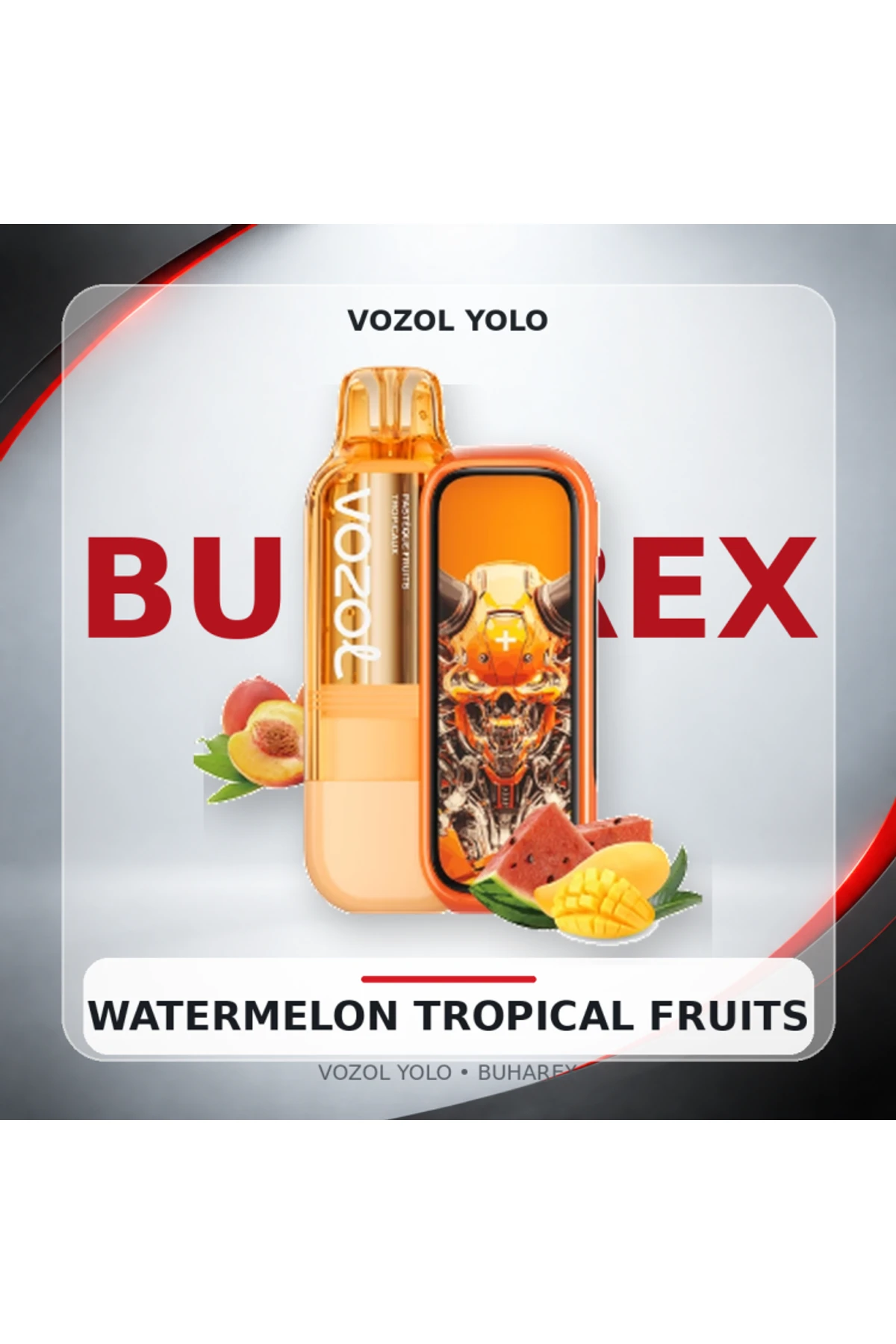 Vozol Yolo 40000 Watermelon Tropical Fruits