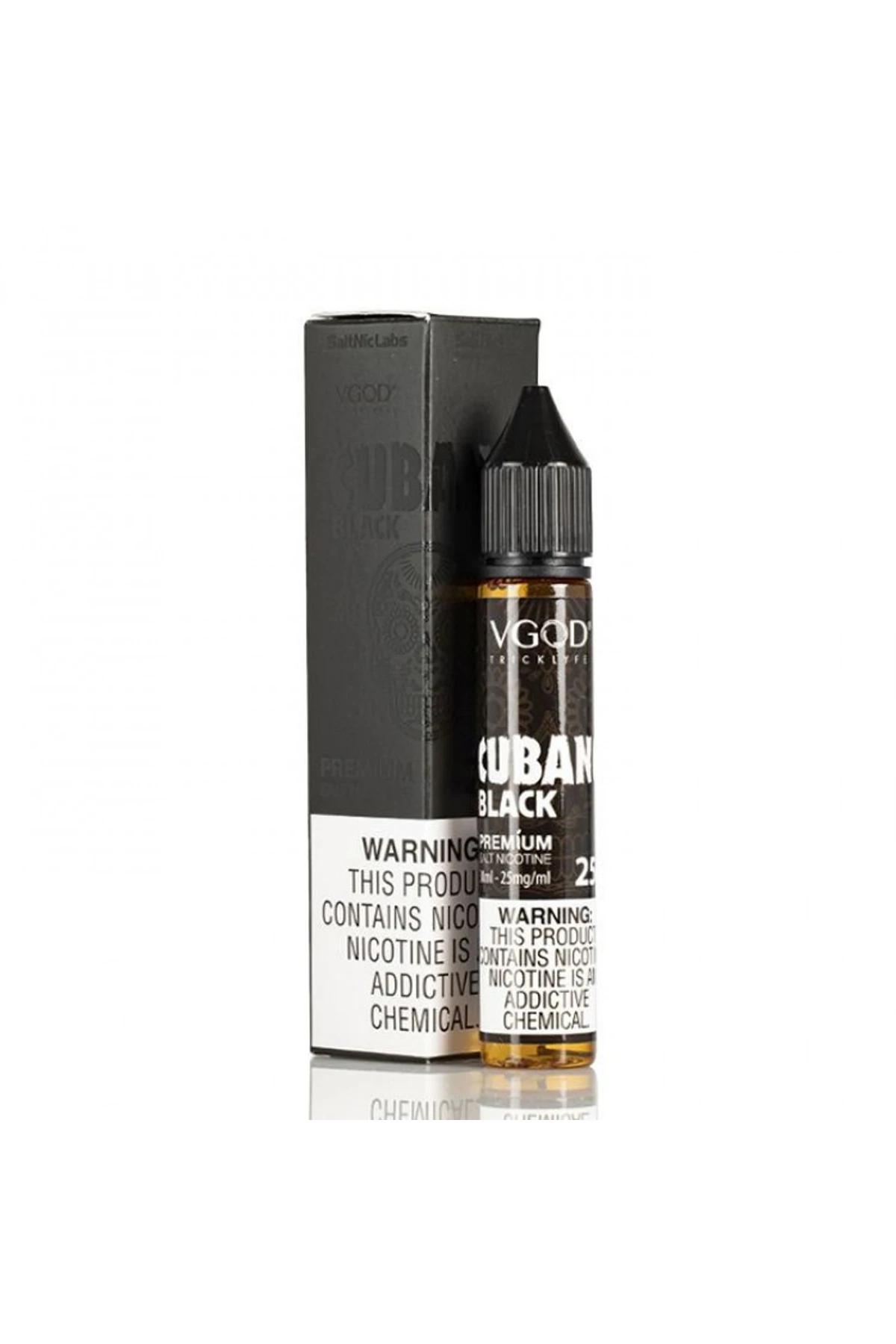 VGOD SaltNic - Cubano Black Salt Likit (30ML)