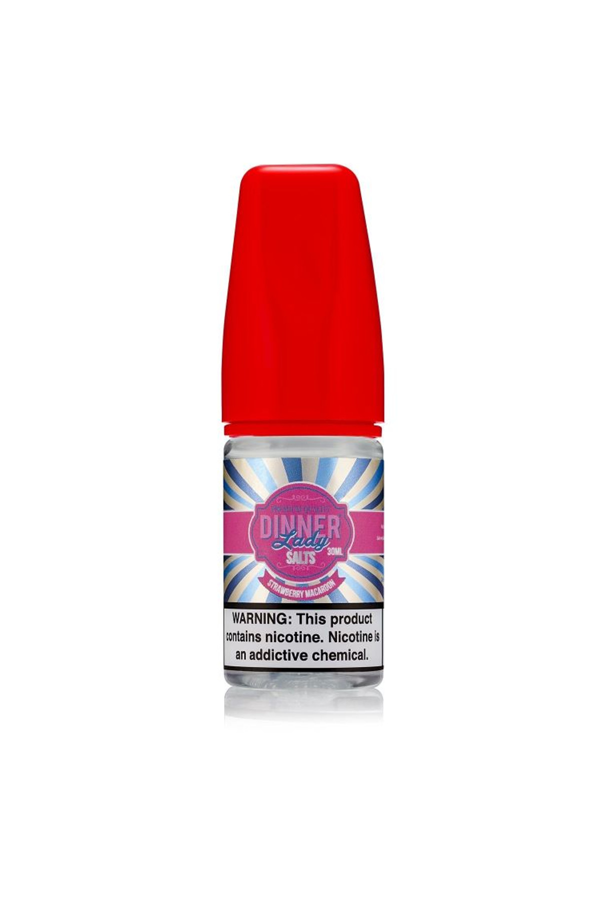 Dinner Lady - Strawberry Macaroon (30ML) Salt Likit 