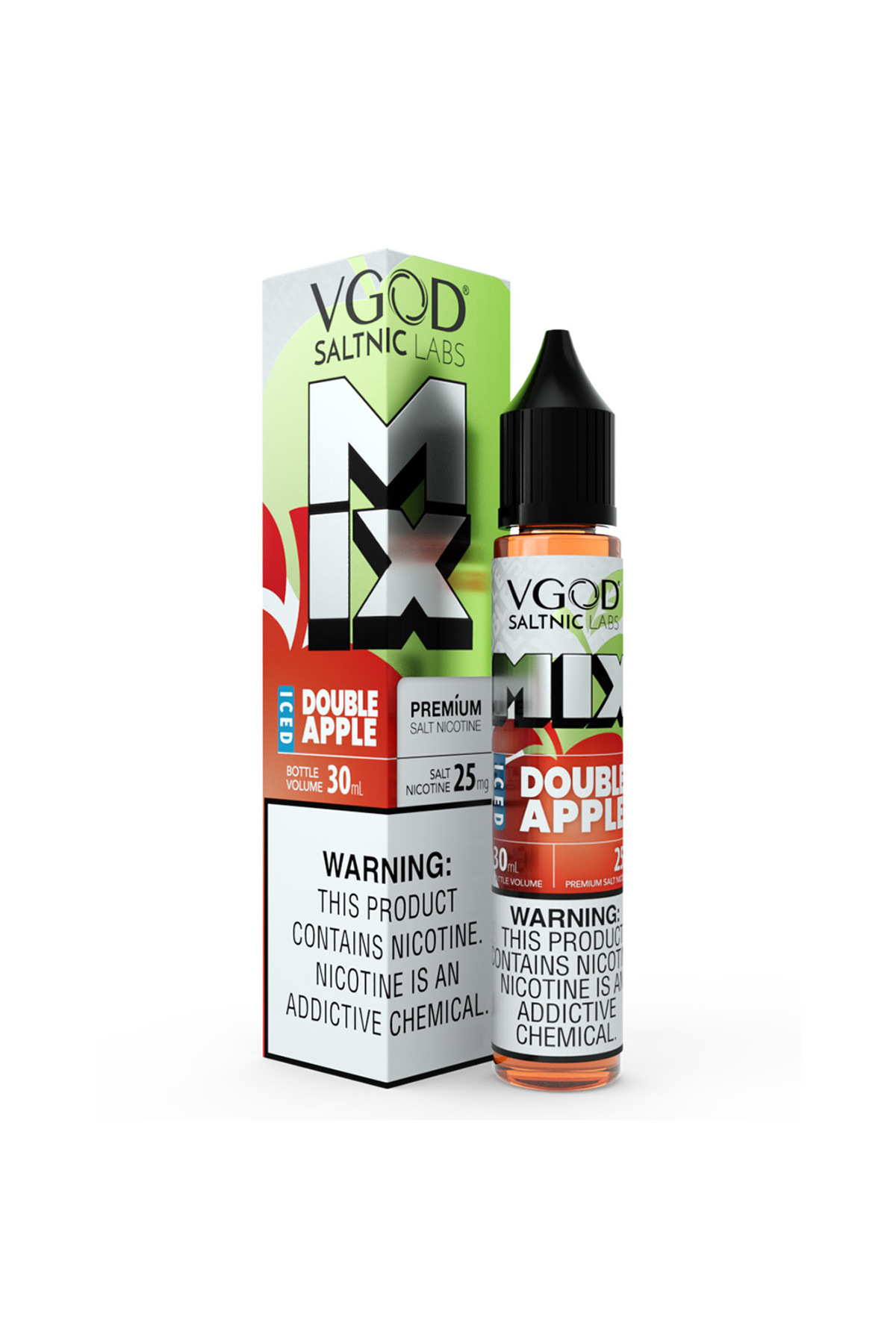 VGOD SaltNic - Double Apple Mix Iced (30ML)