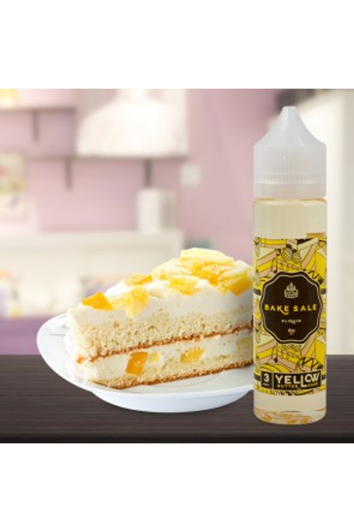 Charlie s Chalk Dust - Bake Sale - Yellow Butter Cake - Premium Elektronik Sigara Likiti (60 ML)