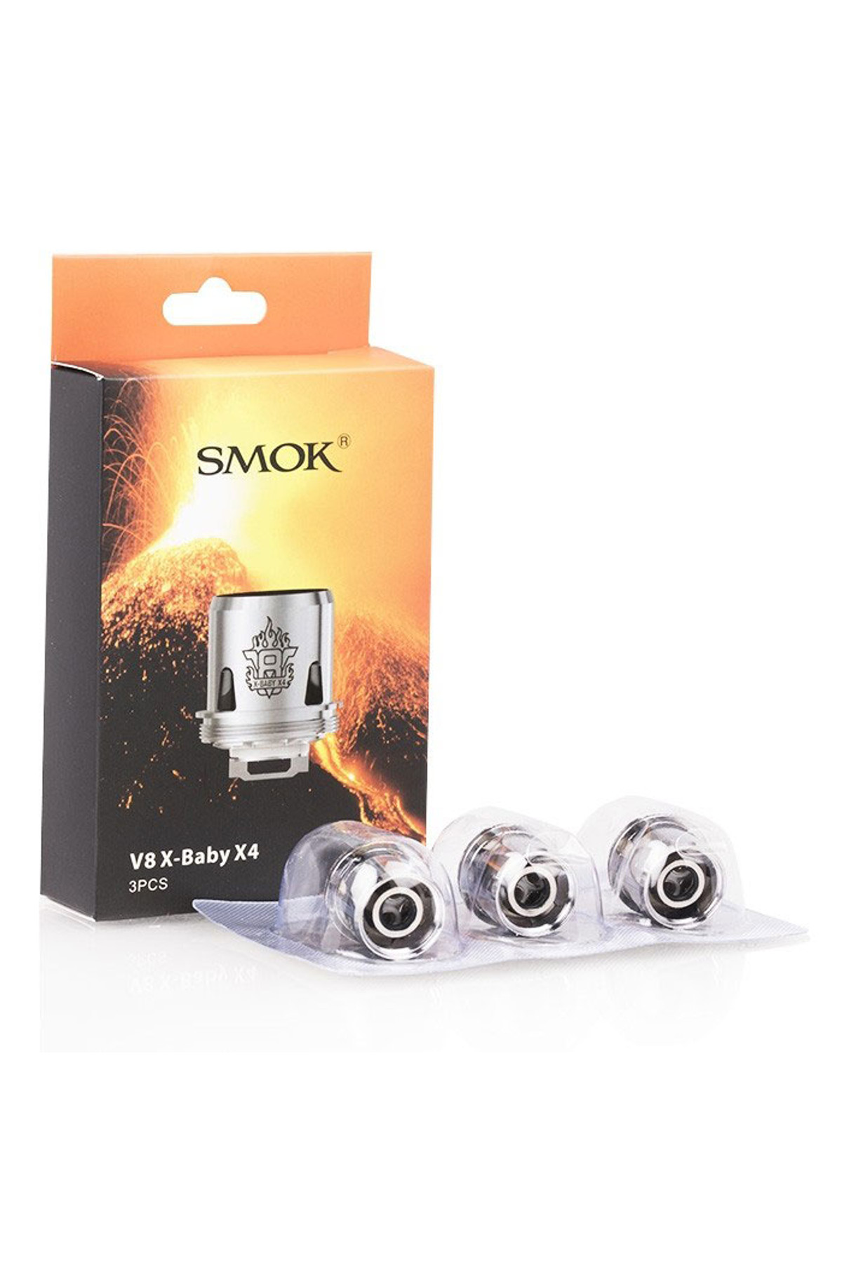 Smok TFV8 X Baby Coil M2/Q2/x4/T6 (3 Adet)
