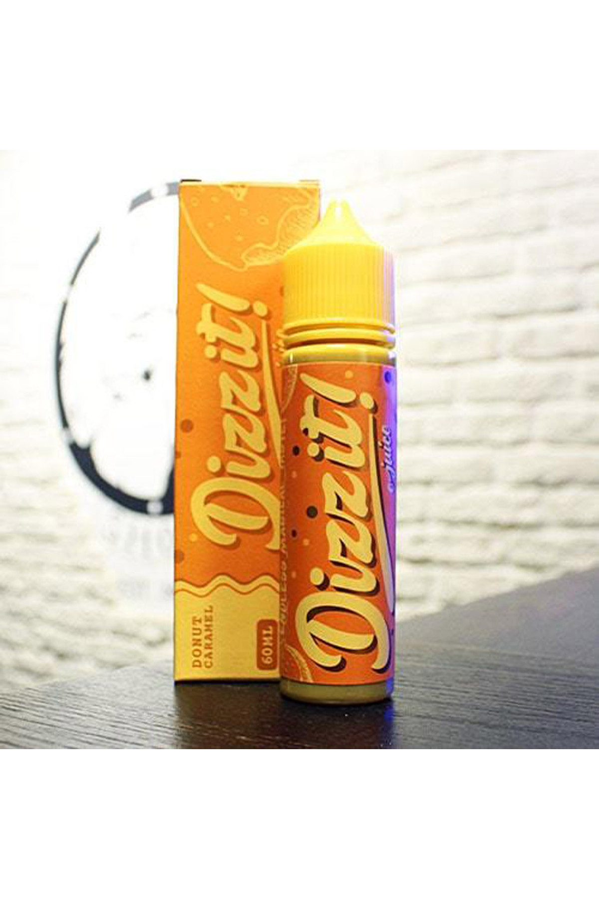 Dizzit E-Juice Donut Caramel Premium Likit (60ML)