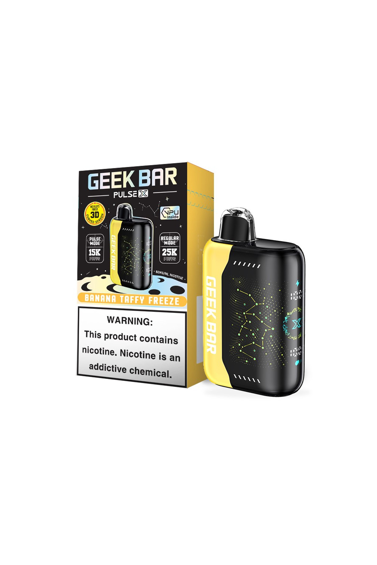 GeekBar Pulse X 25000 Banana Taffy Freeze