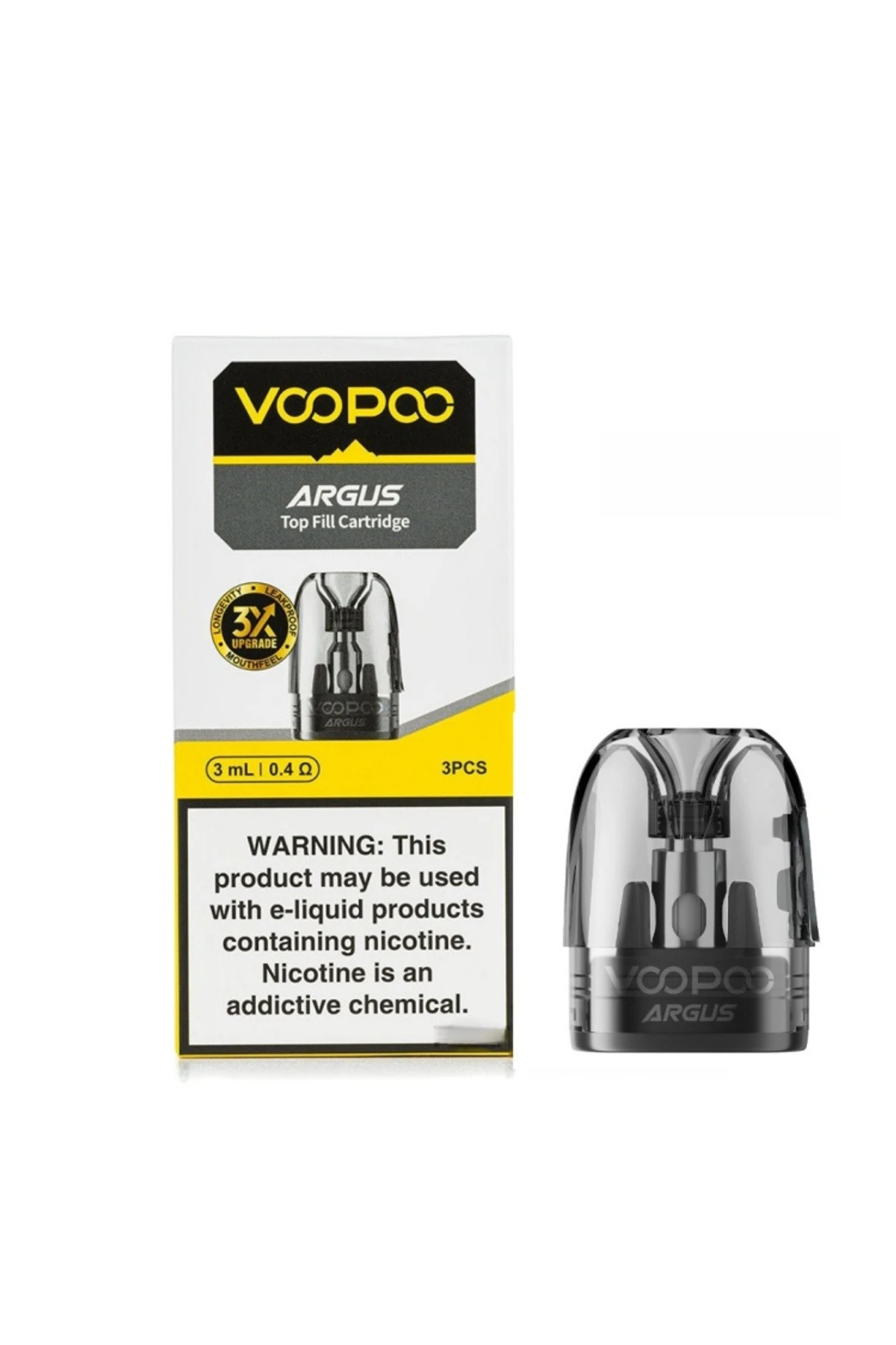 VOOPOO Argus Pod Yedek Kartuş (3 Adet)