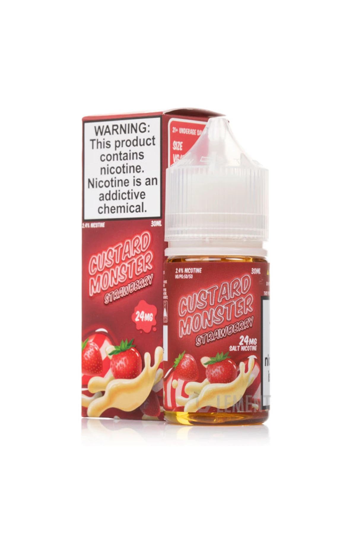 Jam Monster - Custard Monster Strawberry Salt 30ML