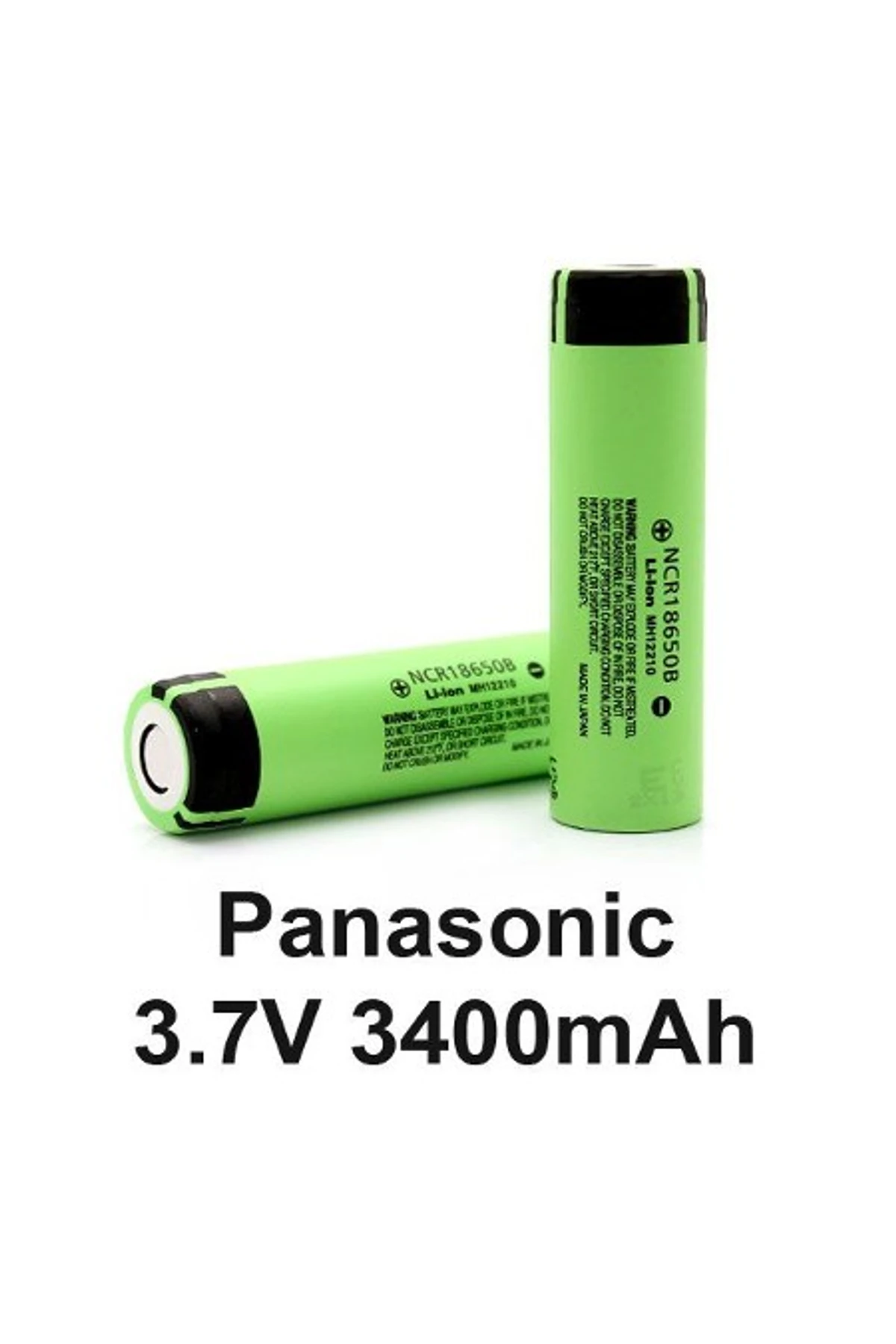 Panasonic NCR18650B 18650 3400 mAh Li-On Pil Batarya