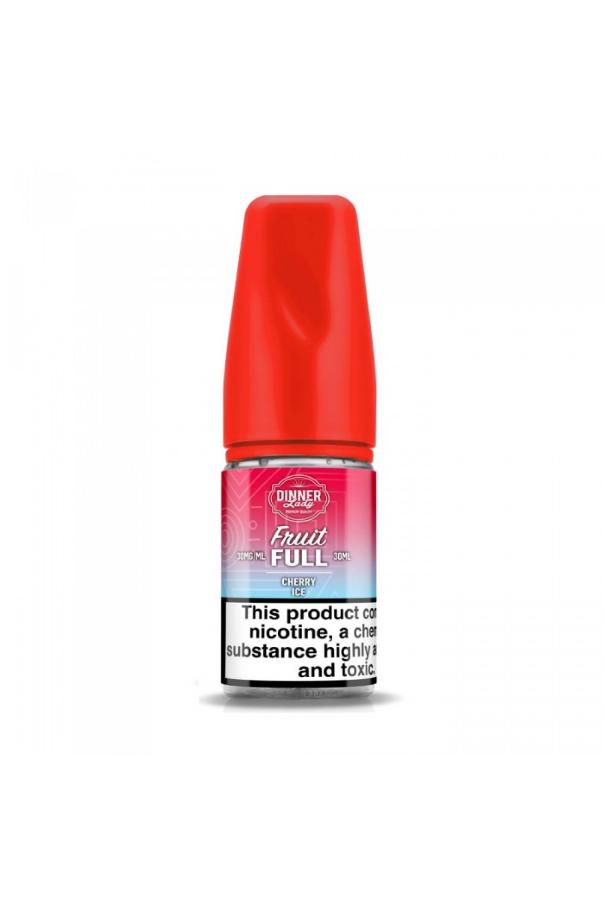 Dinner Lady - Cherry ICE Salt Likit (30ML) Kiraz Mentol