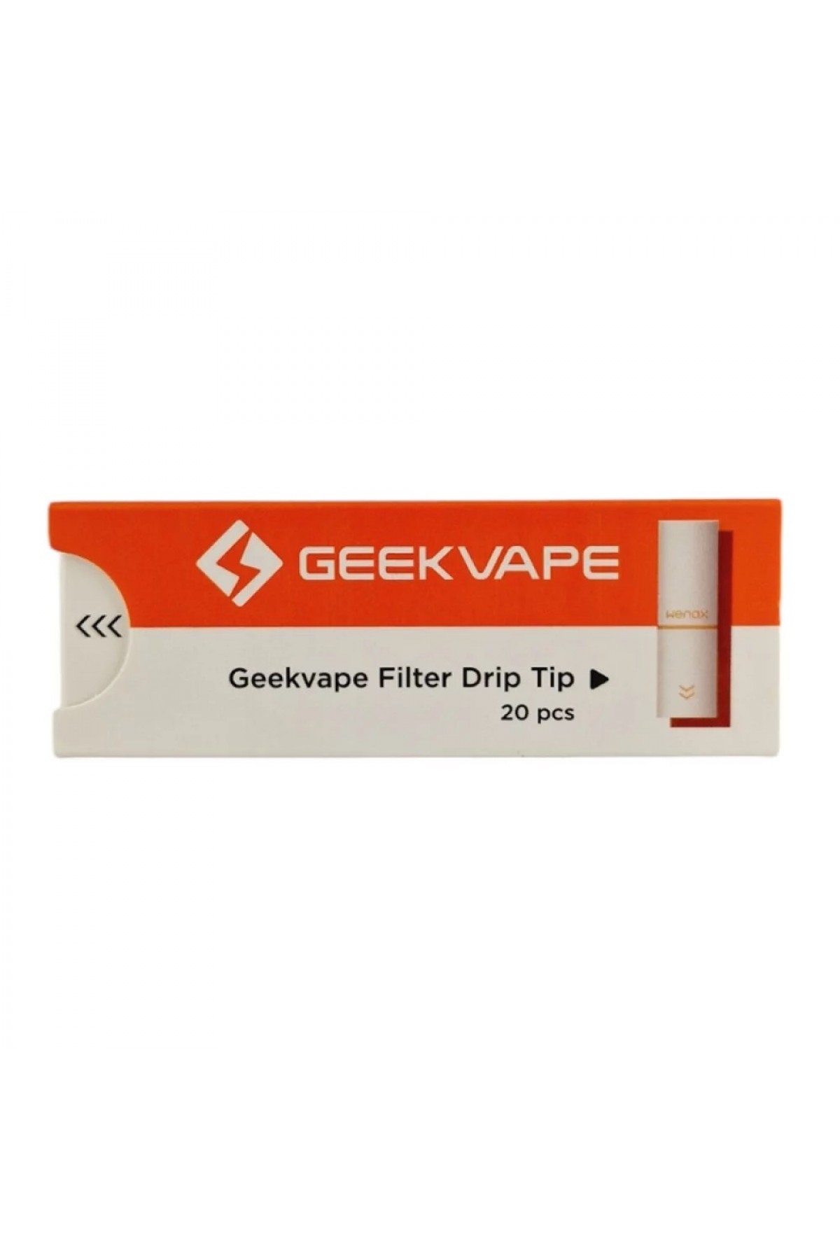 GeekVape Wenax M1 Filtreli Drip Tip (20 Adet Filtreli Ağızlık)