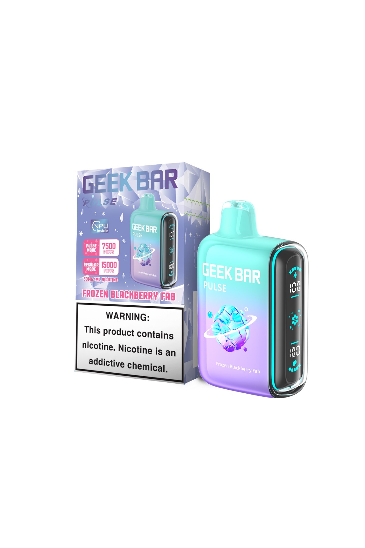 GeekBar Pulse 15000 - Frozen Blackberry Fab GeekBar Pulse 15000 - Frozen Blackberry Fab