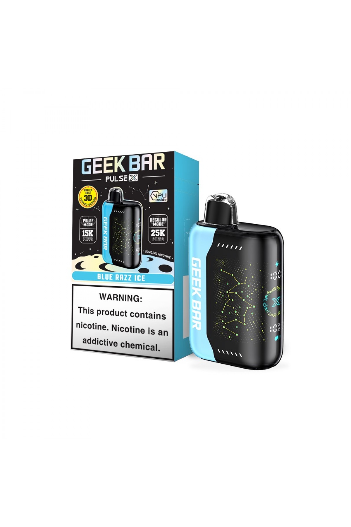 GeekBar Pulse X 25000 - Blue Razz Ice