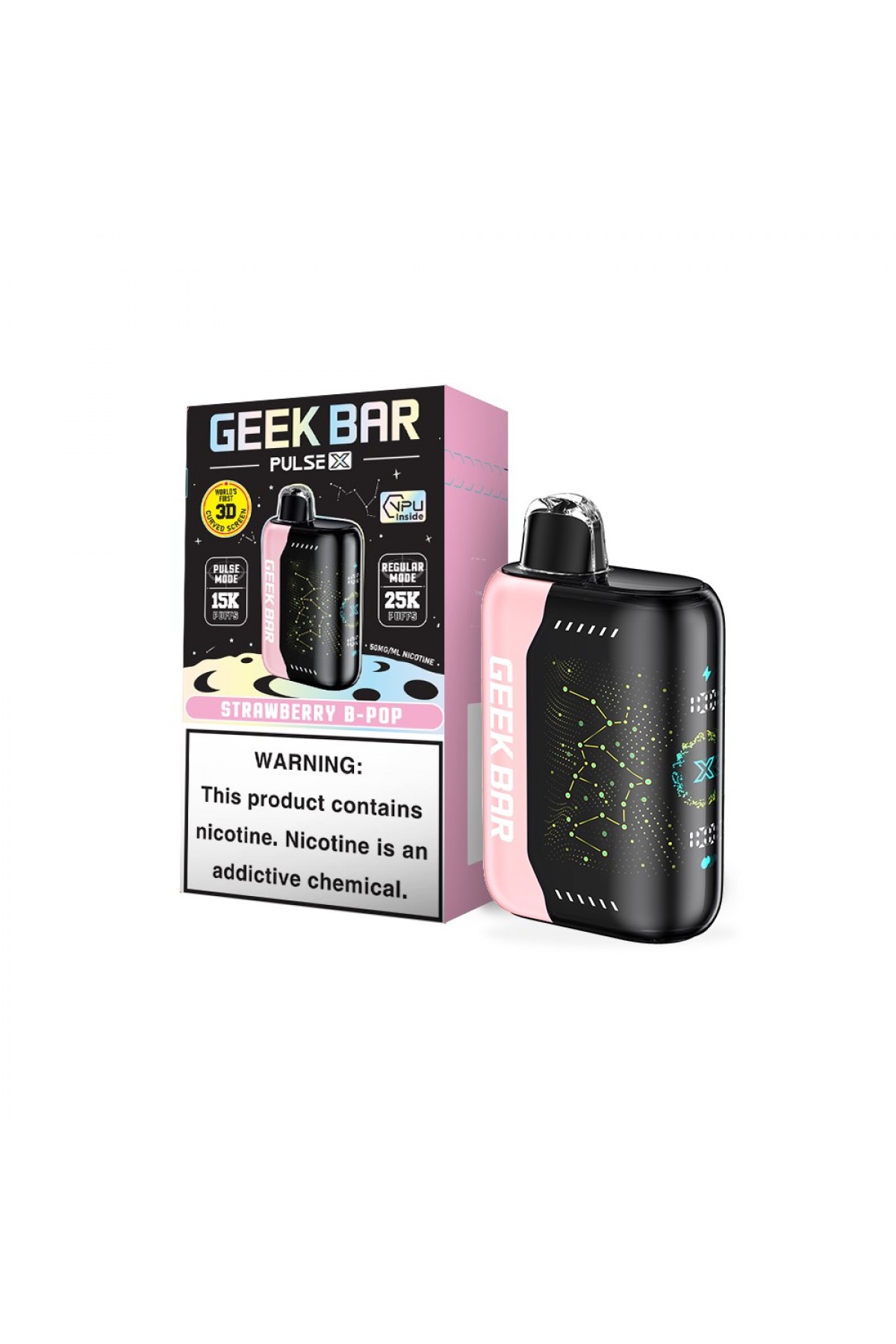 GeekBar Pulse X 25000 - Strawberry B-Pop