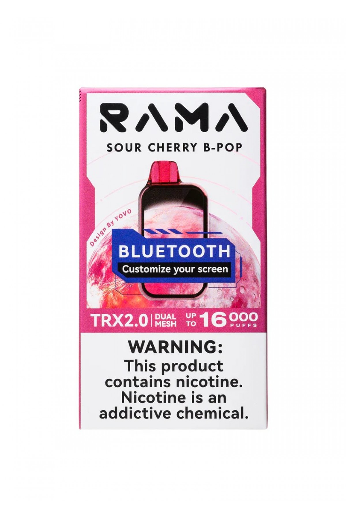 Rama 16000 Sour Cherry B-Pop-850mAh