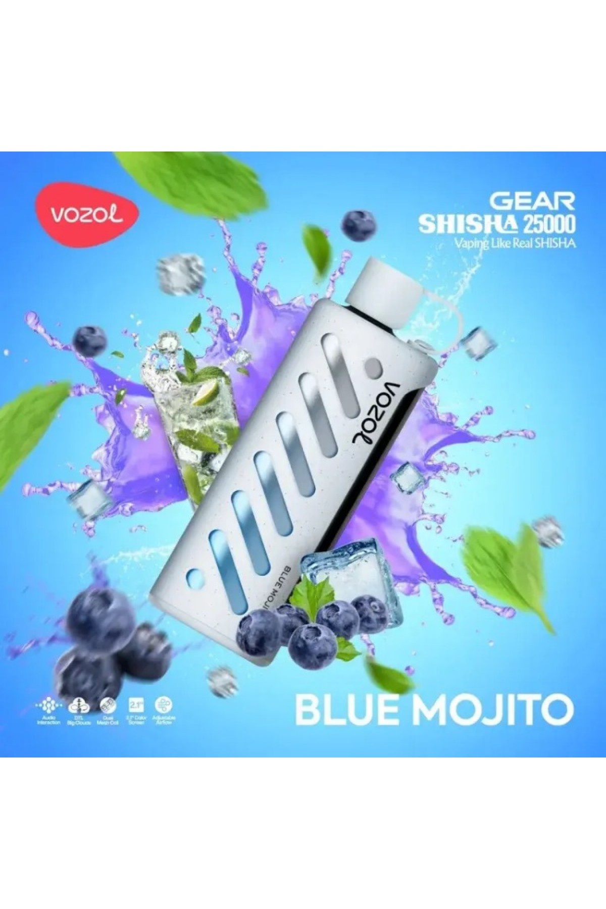 VOZOL GEAR Blue Mojito 25000 VOZOL GEAR Blue Mojito 25000