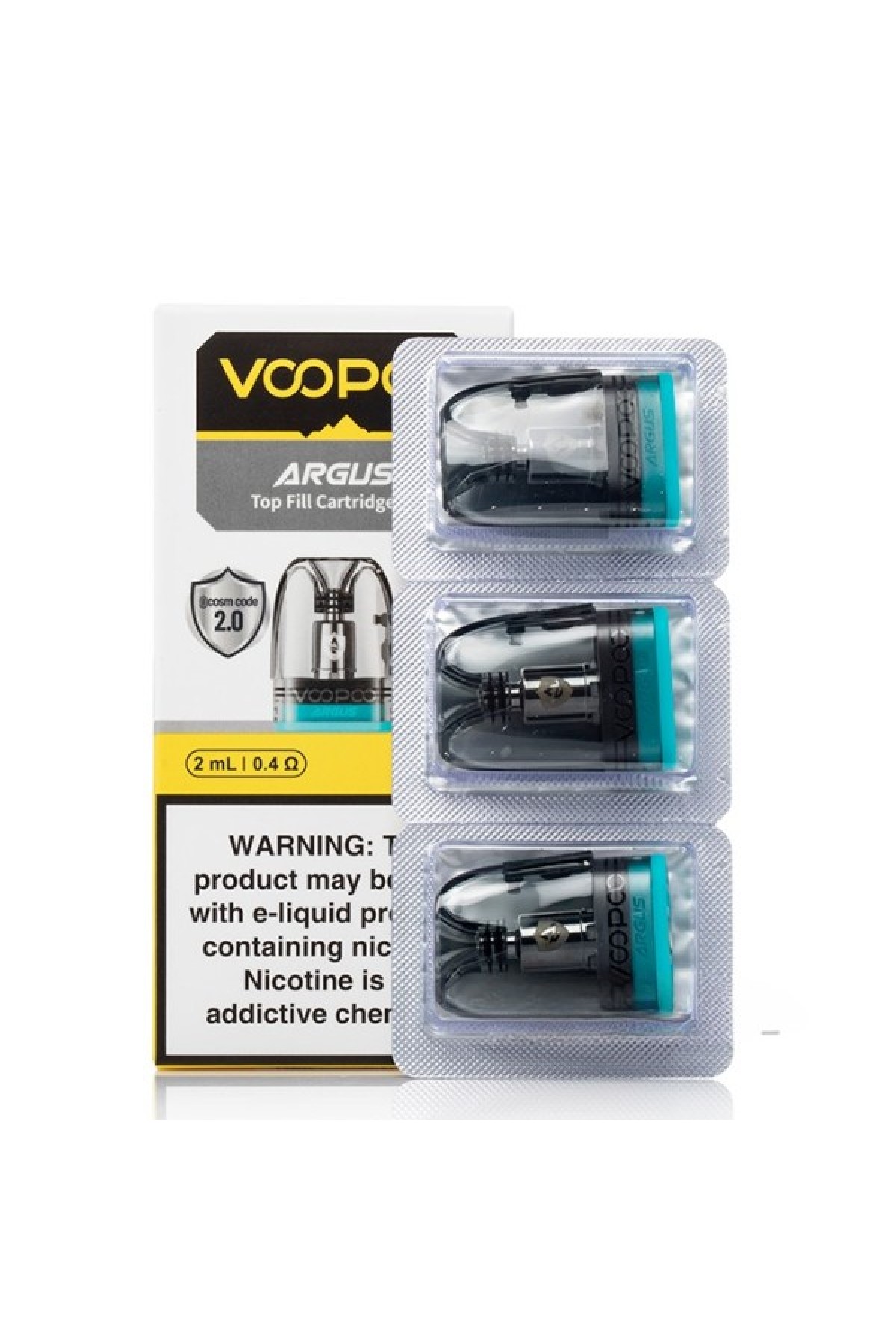 Voopoo Argus Üstten Dolum V2 Yedek Pod