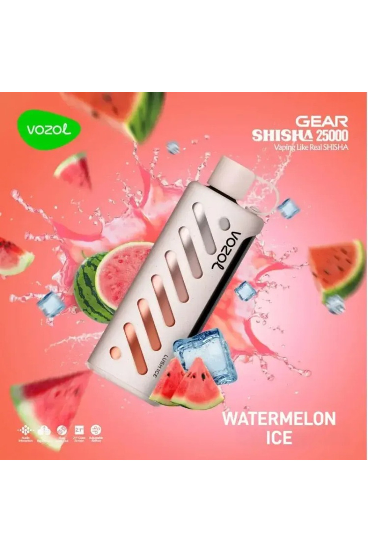 VOZOL GEAR 25000 Watermelon Ice
