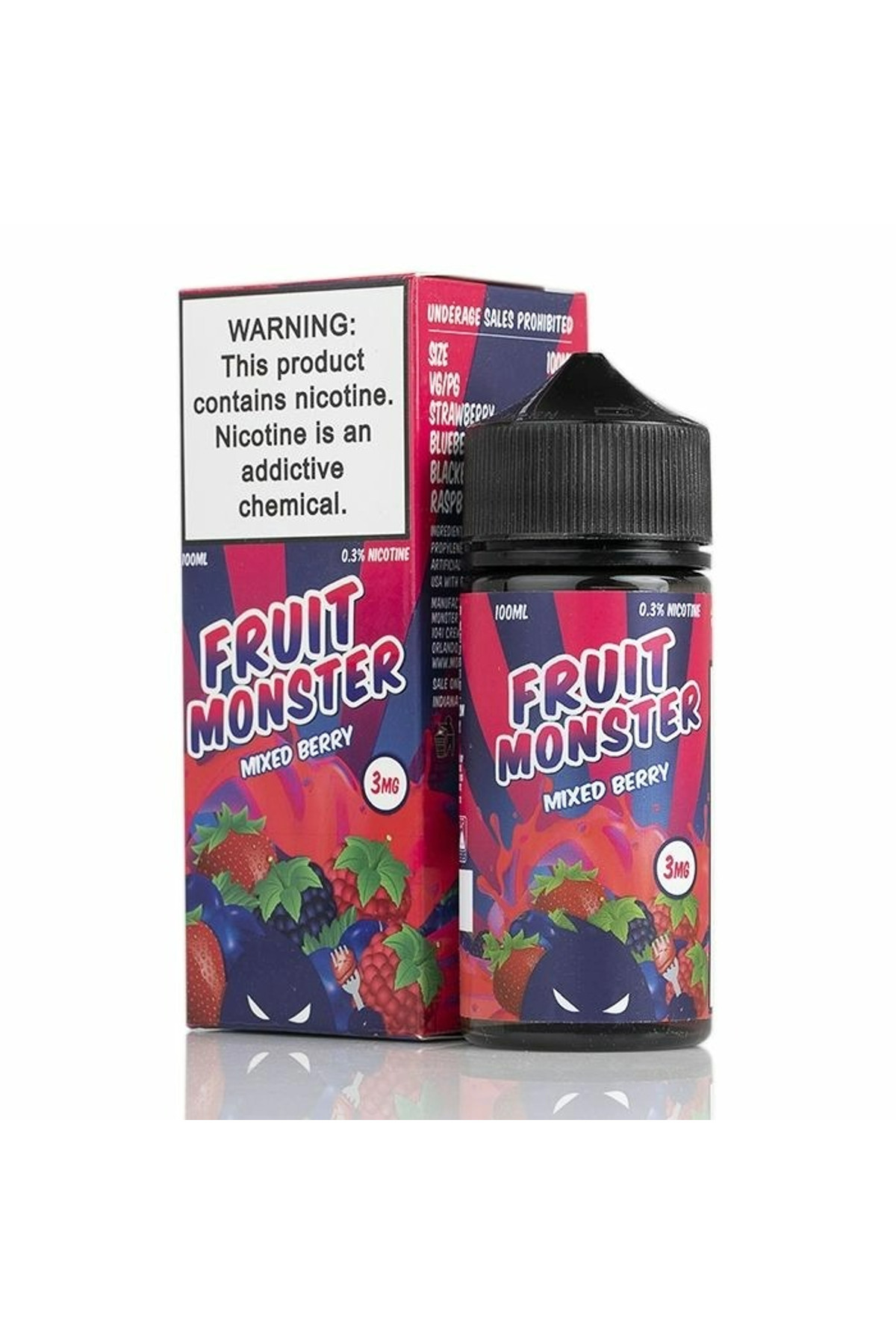 Jam Monster - Fruit Monster Mixed Berry 100ML