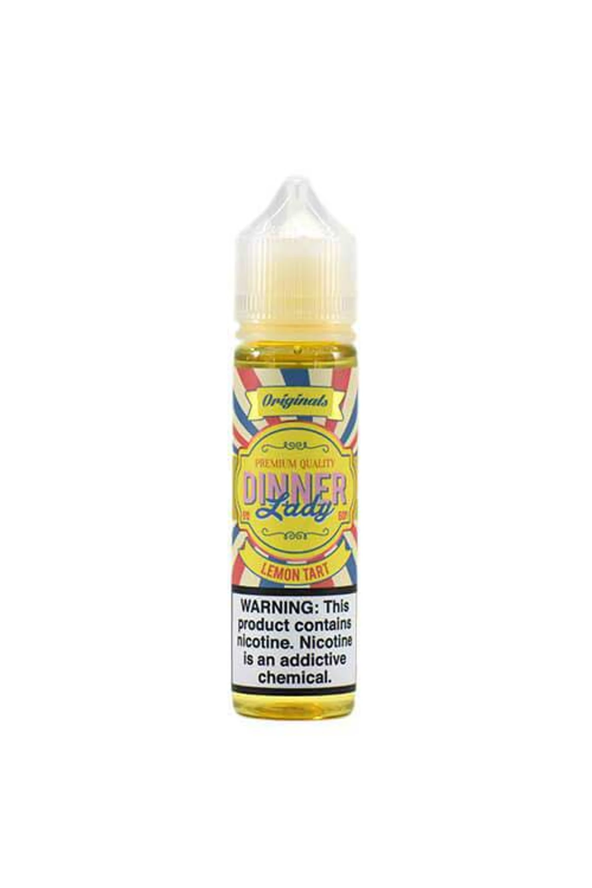 Dinner Lady - Lemon Tart Premium Elektronik Sigara Likiti (60 ML)