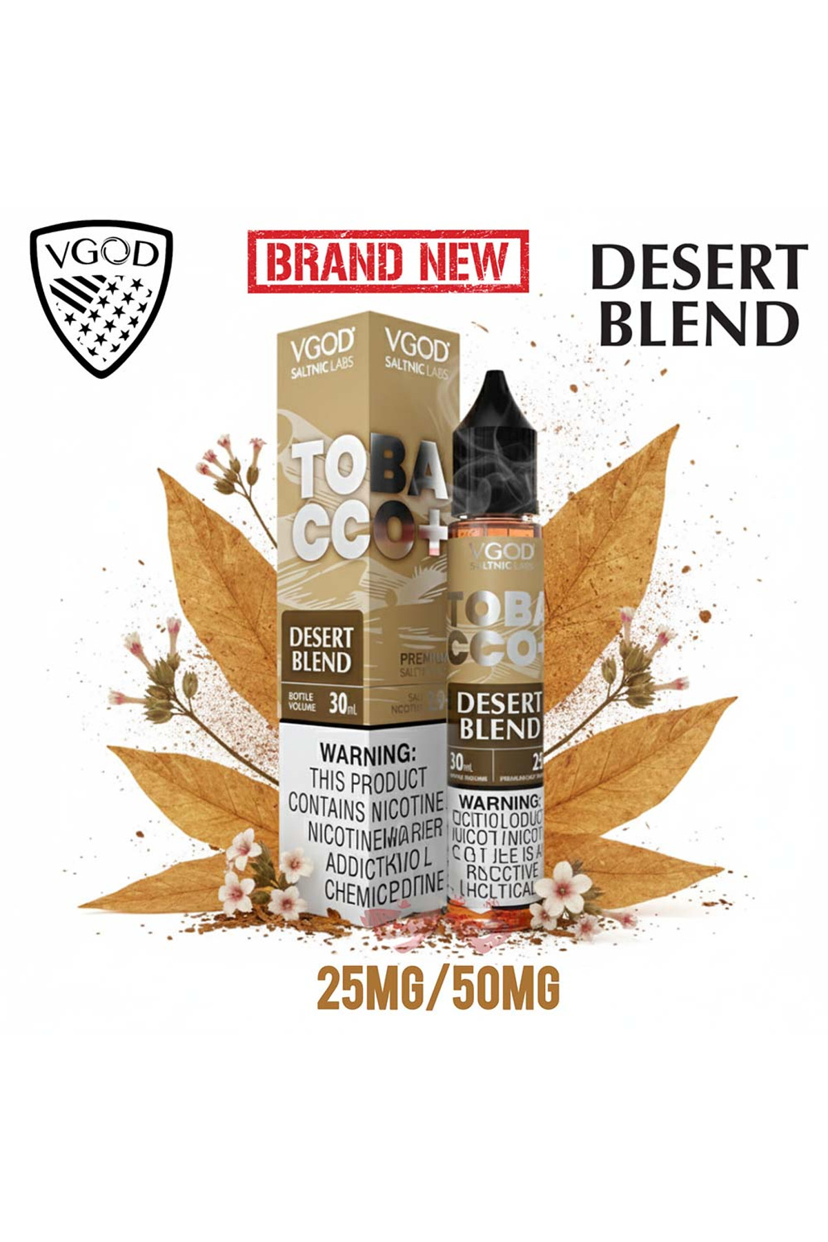 VGOD SaltNic - Desert Blend Tobacco (30ML)