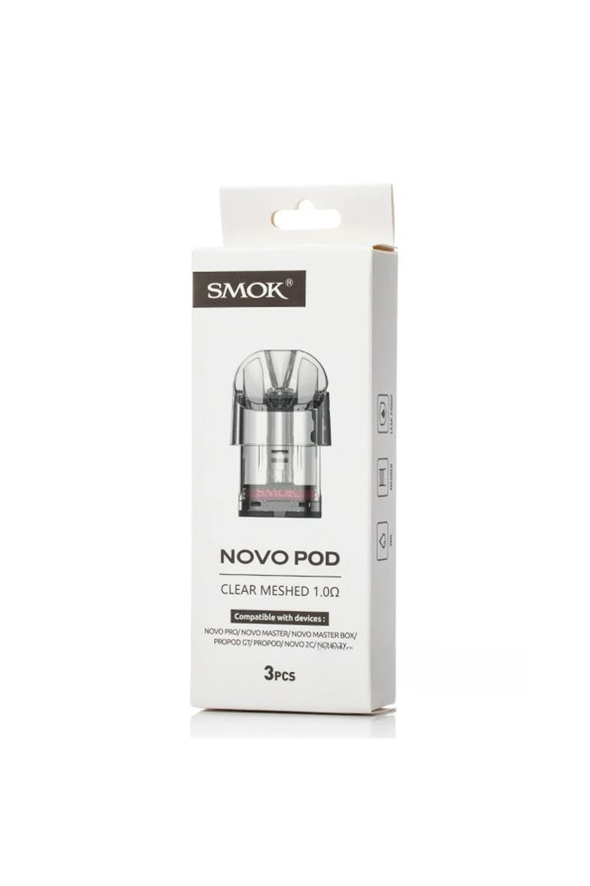 Smok Novo Pod Clear - Novo Kartuş (3 Adet)