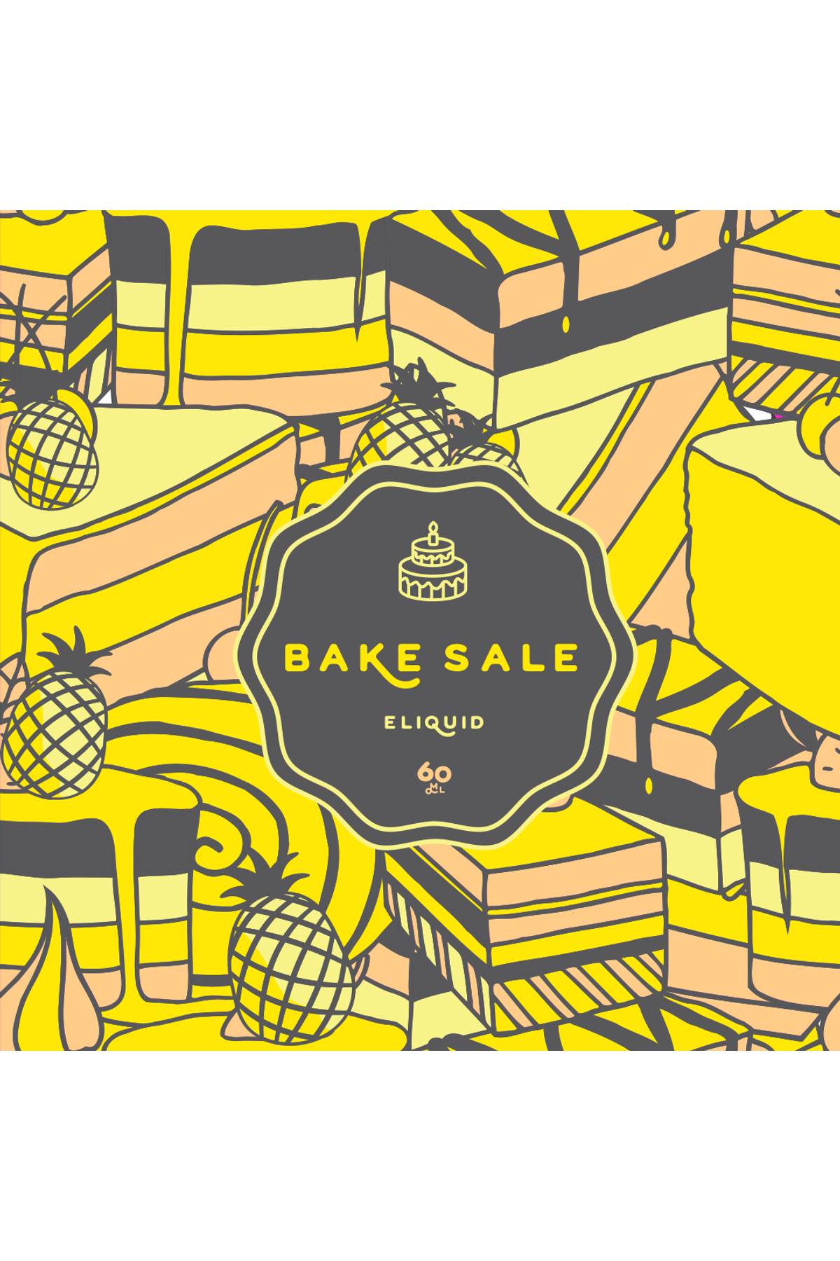 Charlie s Chalk Dust - Bake Sale - Yellow Butter Cake - Premium Elektronik Sigara Likiti (60 ML)