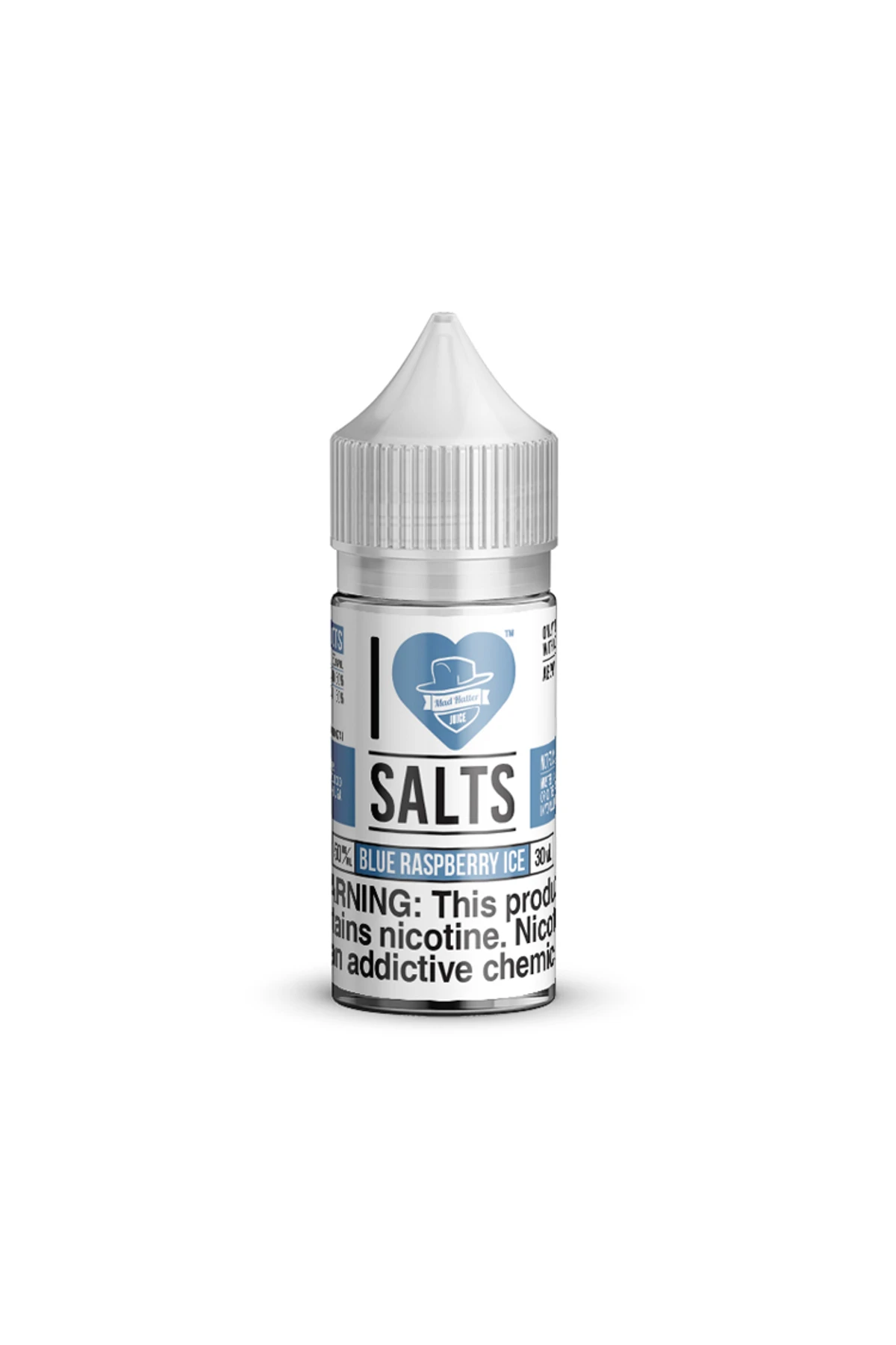 I Love Salts - Blue Raspberry ICE (30ML) Salt Likit