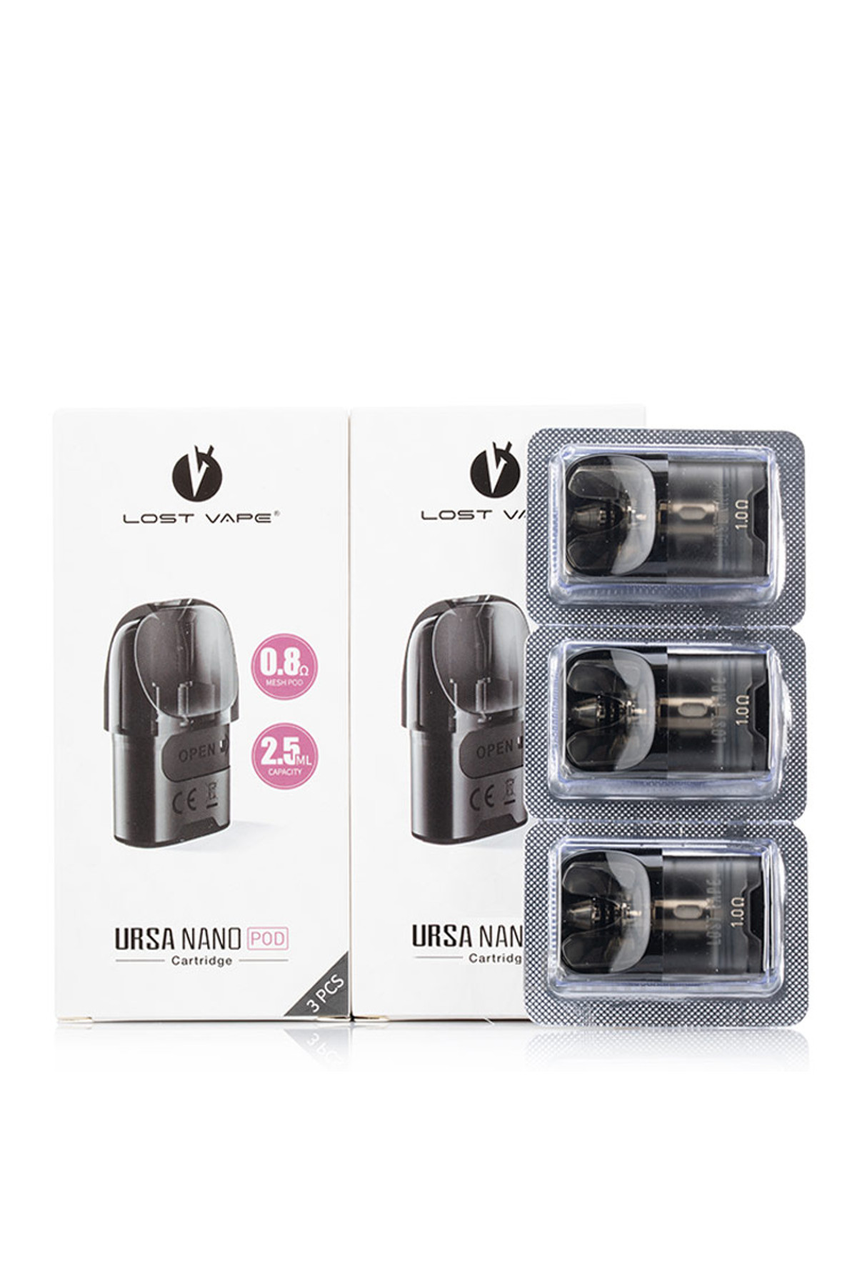 Lost Vape URSA Nano Yedek Kartuş (3 Adet)