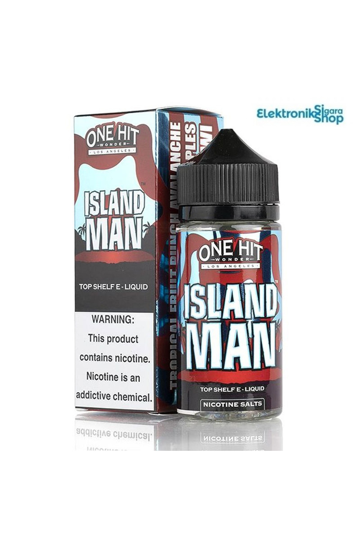 One Hit Wonder Island Man Premium Elektronik Sigara Likiti (100ml)